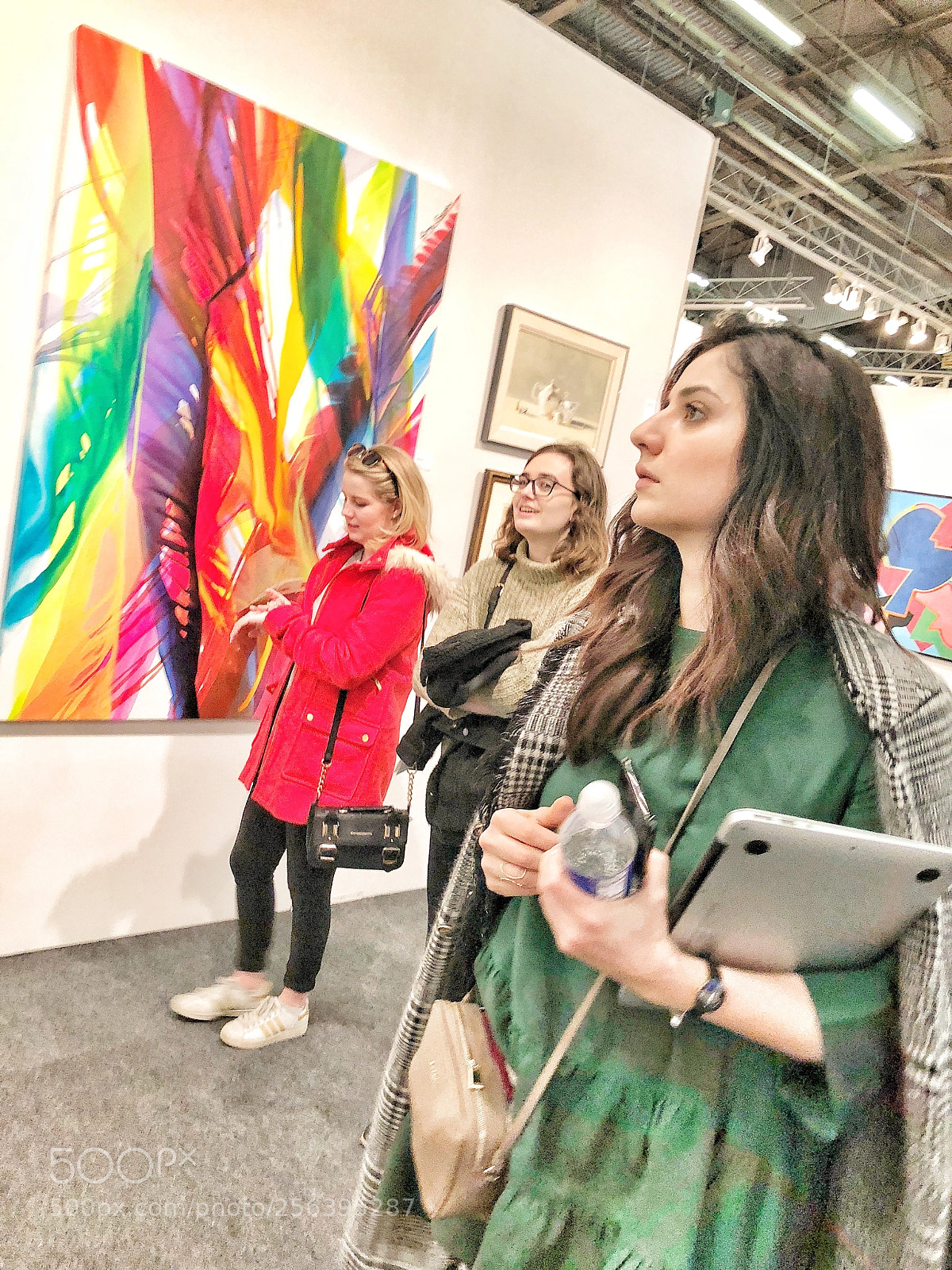 Apple iPhone X sample photo. Art lovers. nyc photography