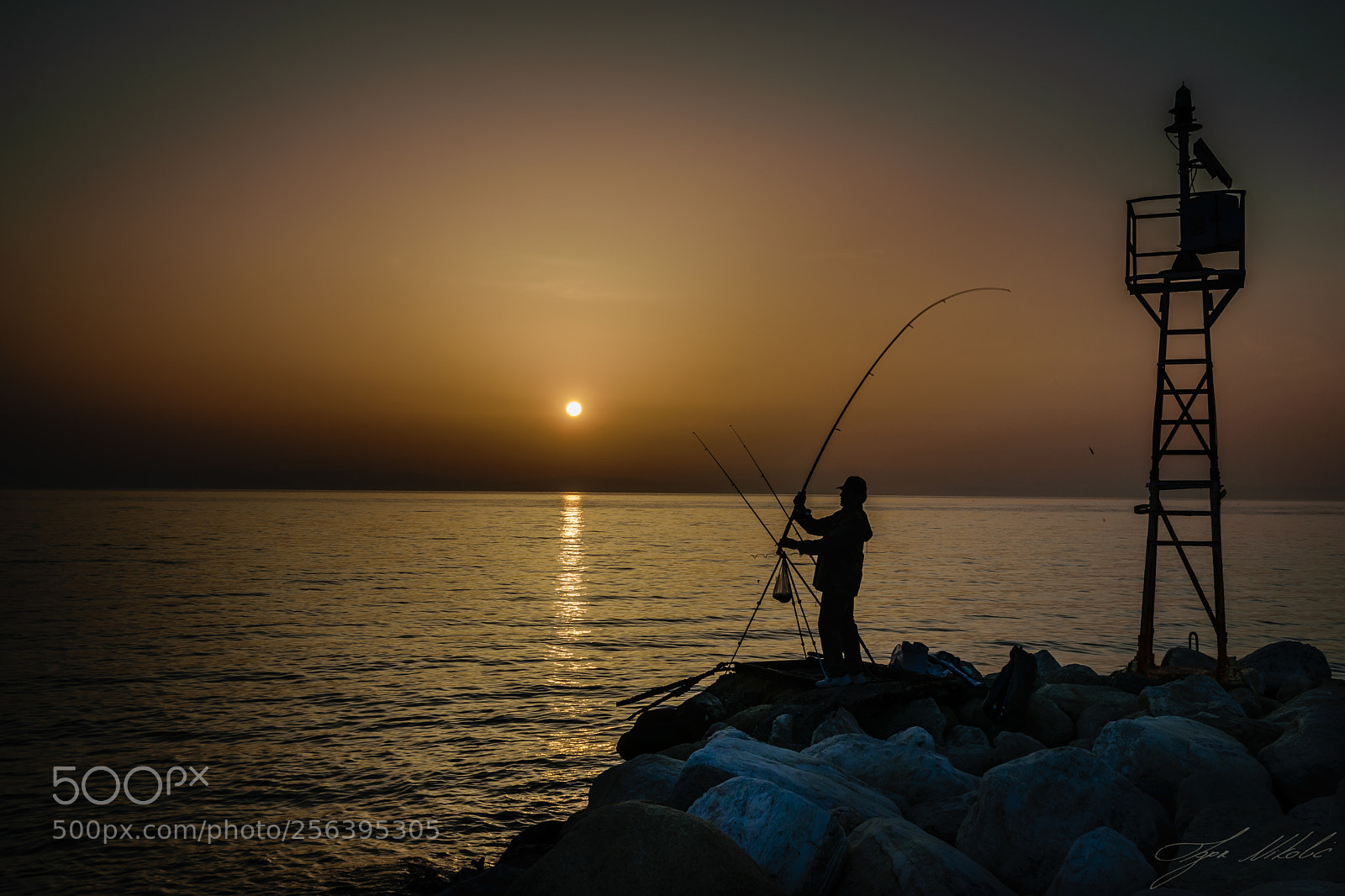 Nikon D5300 sample photo. Fisherman at dawn (of ) photography