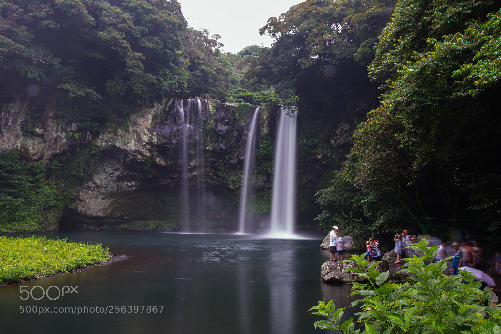Nikon D810 sample photo. Cheonjiyeon waterfall photography