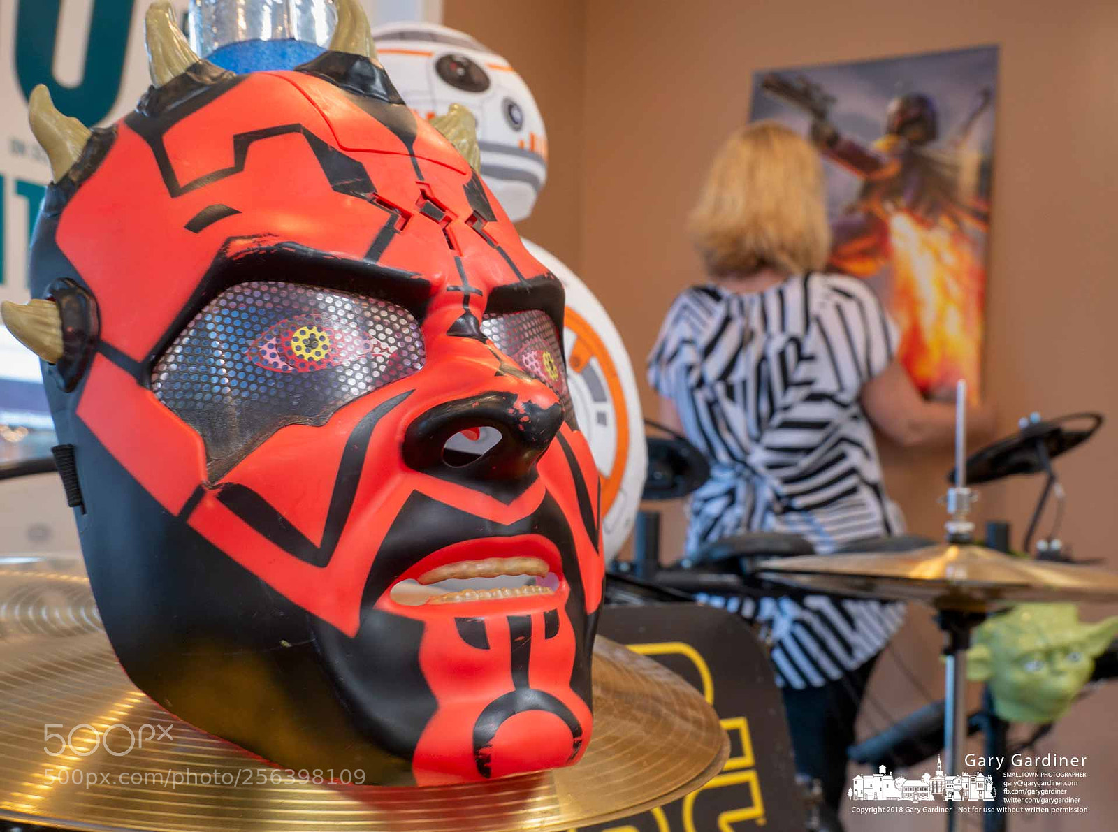 Panasonic Lumix DMC-G85 (Lumix DMC-G80) sample photo. Darth maul and cymbals photography