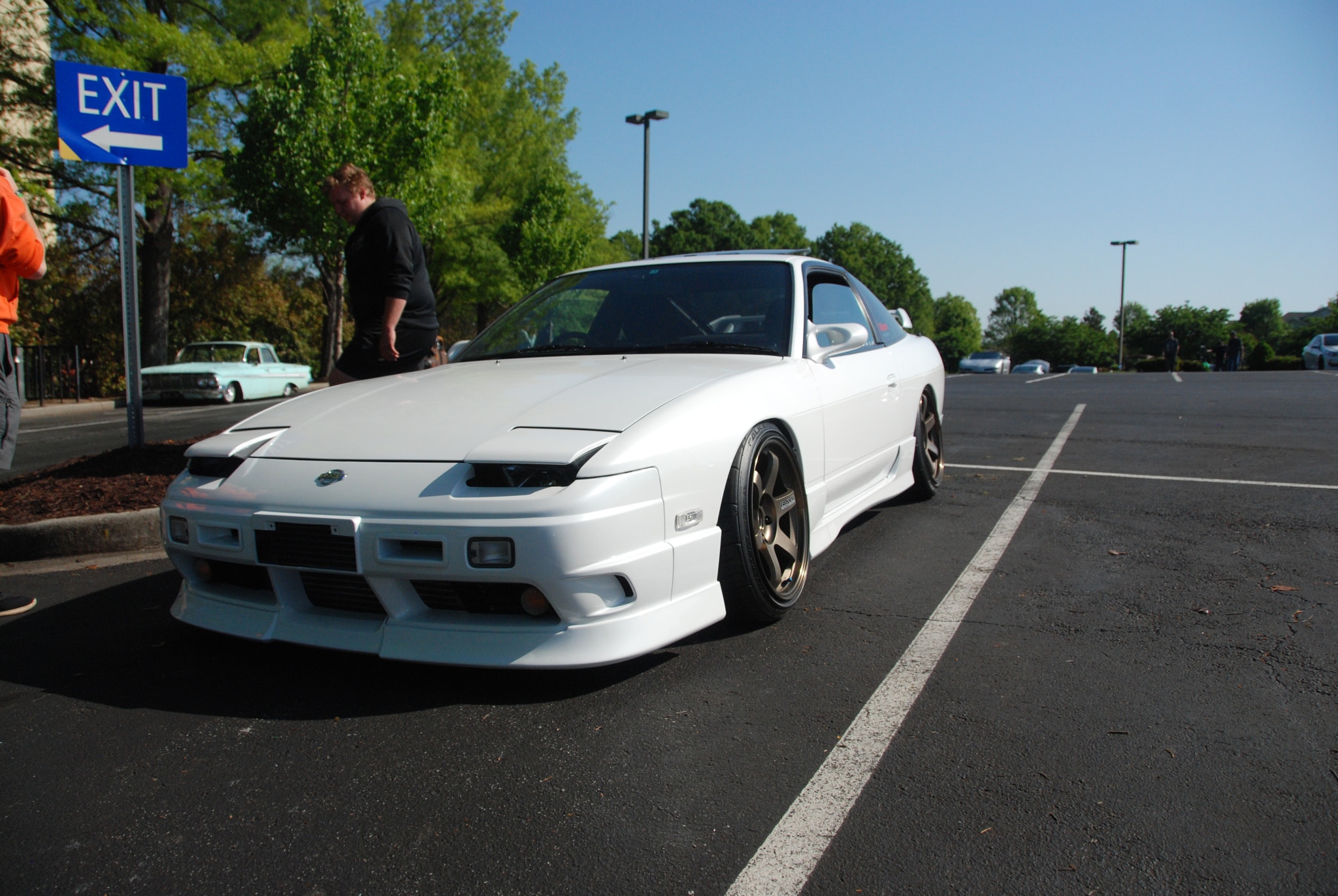 Nikon D80 sample photo. Custom nissan 180sx photography