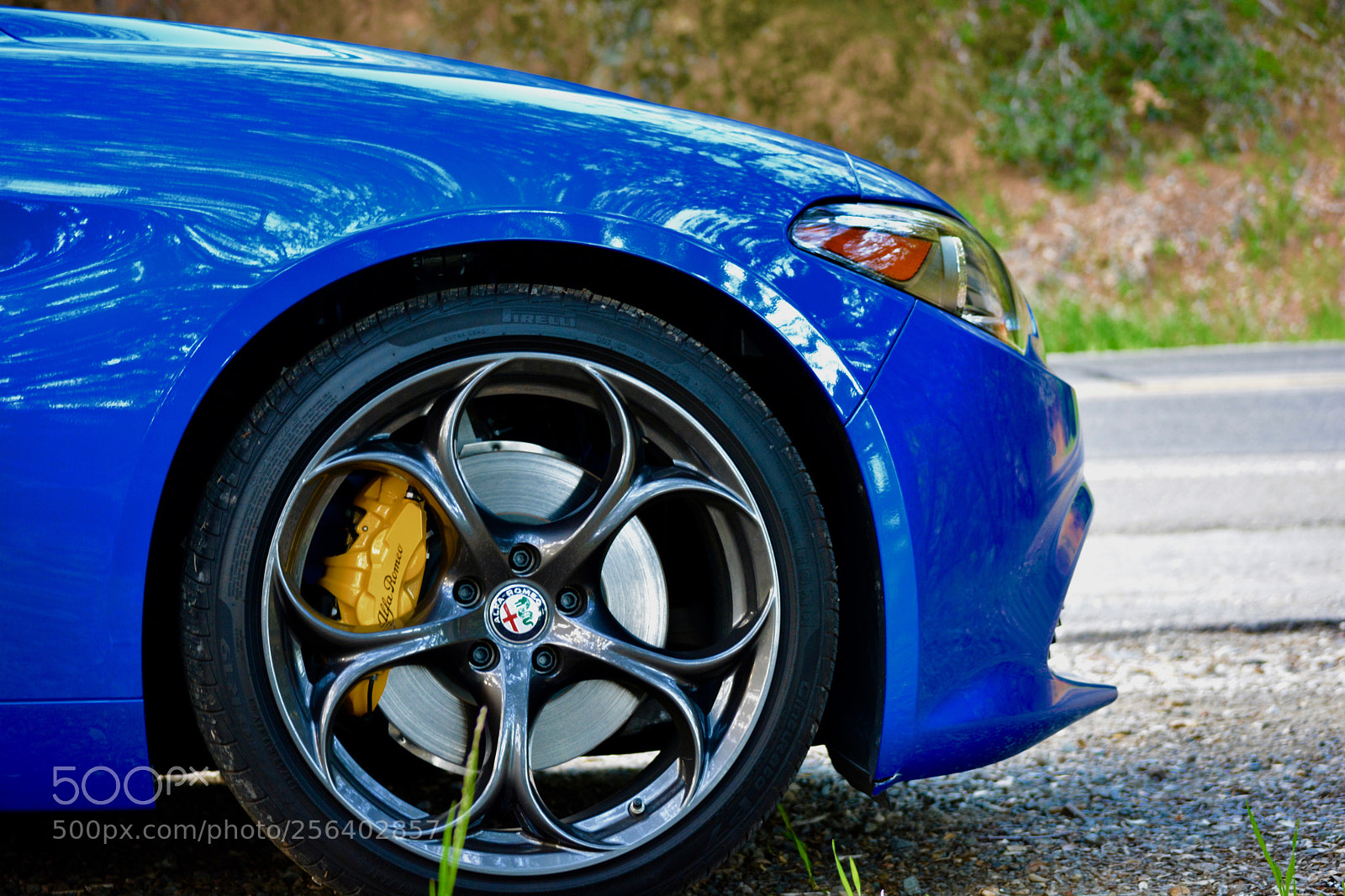 Nikon D5200 sample photo. Alfa rome giulia ti photography