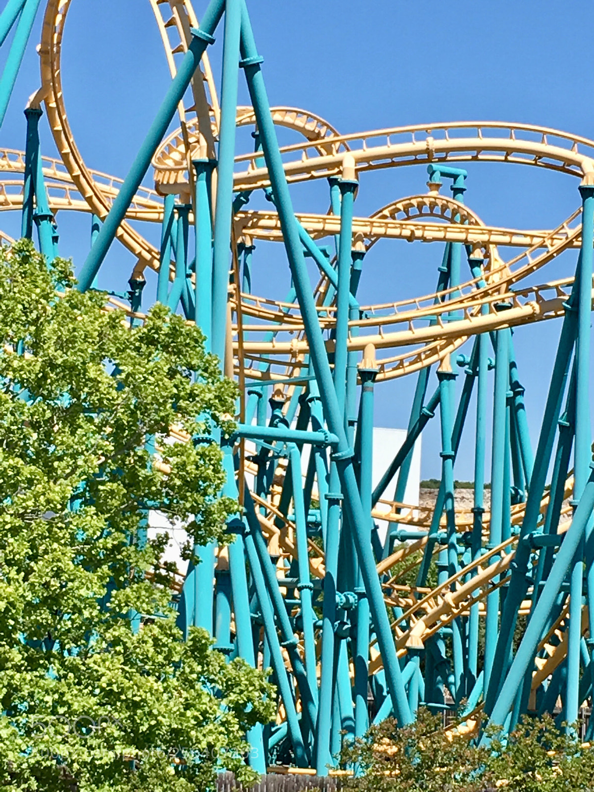 Apple iPhone SE sample photo. Rollercoaster. photography
