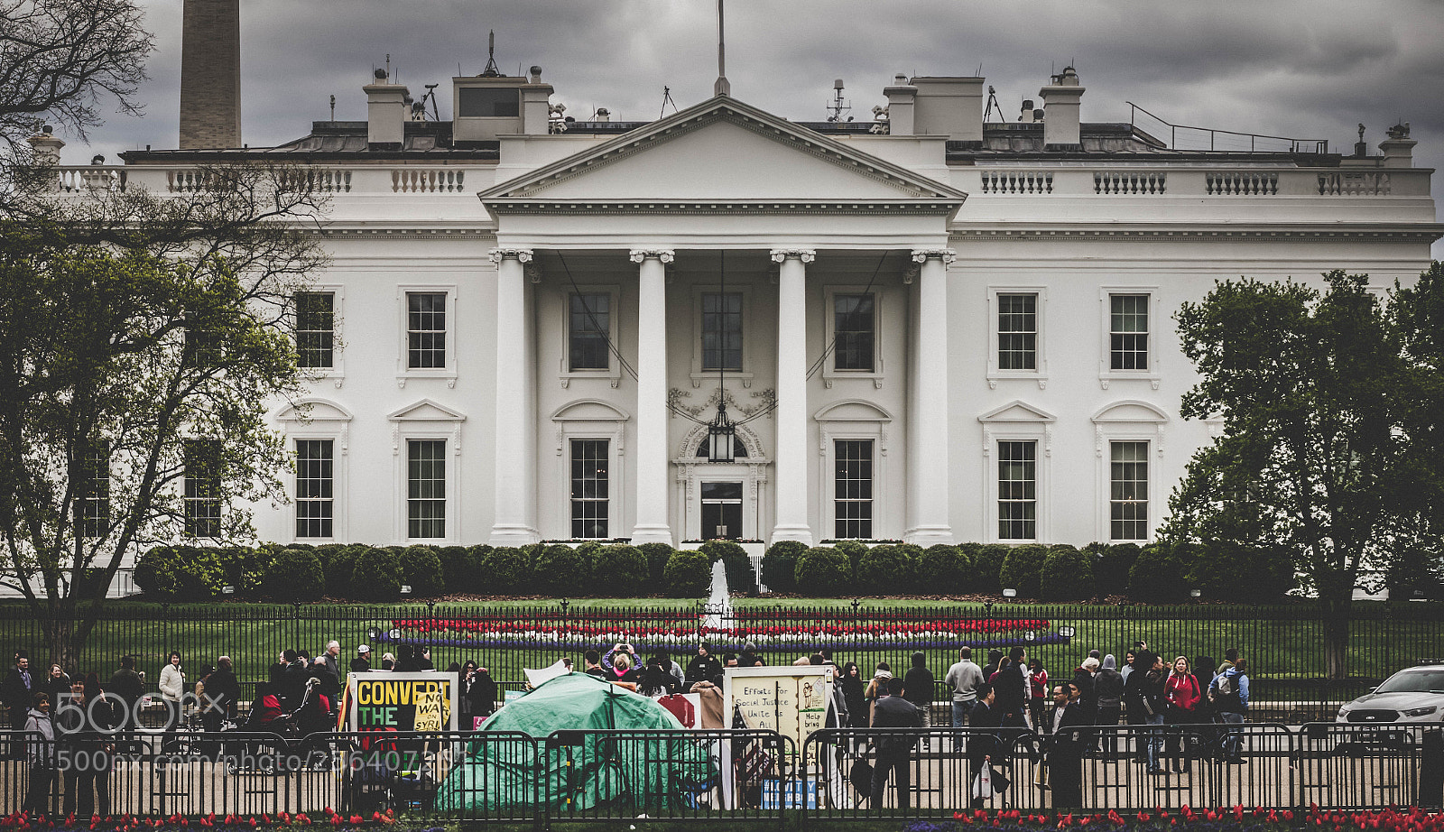 Nikon D7000 sample photo. The white house photography