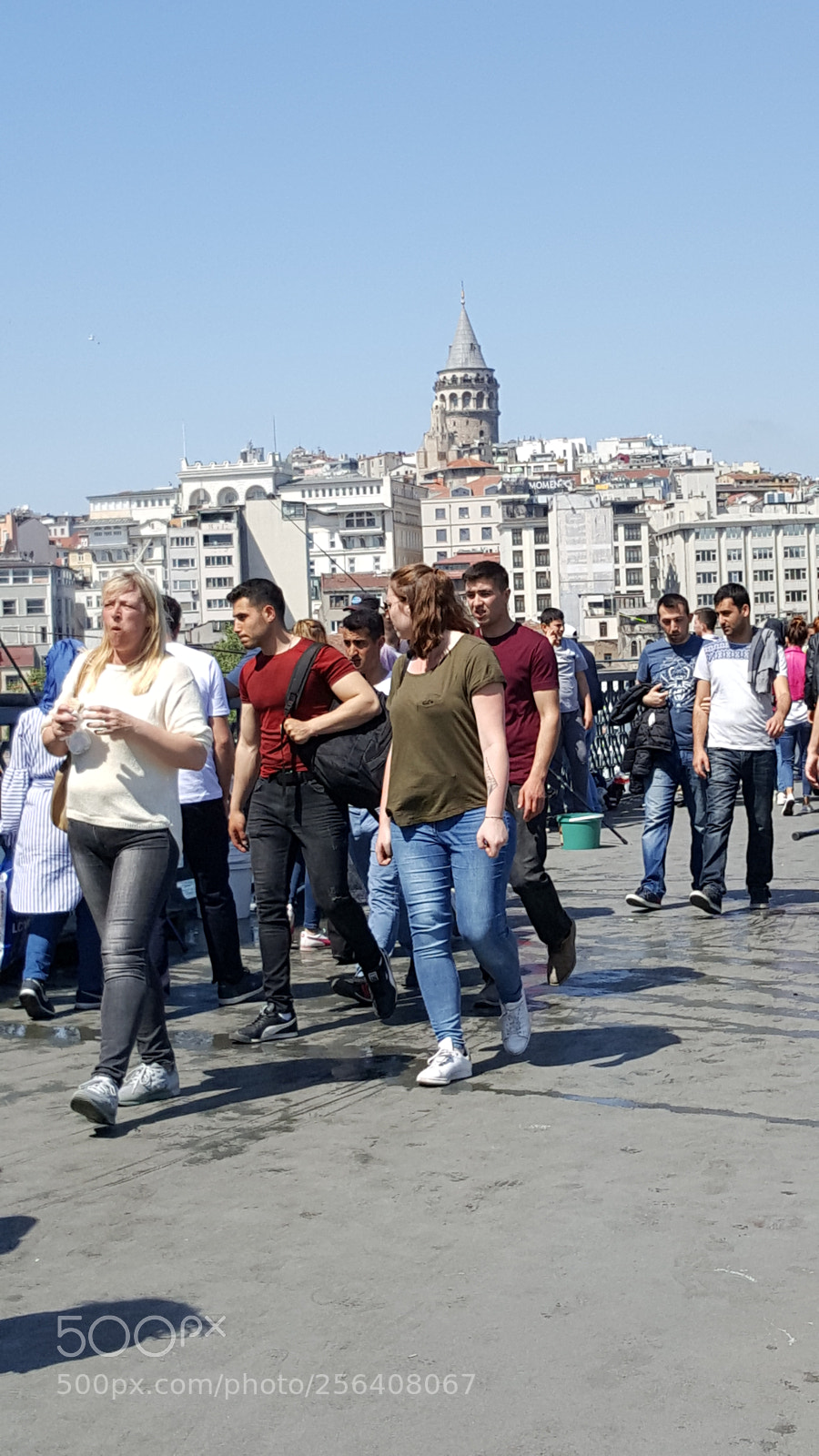 Samsung GALAXY S6 edge sample photo. Over galata bridge photography