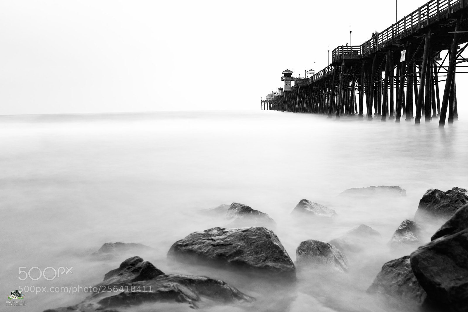 Fujifilm X100F sample photo. San diego pier long photography