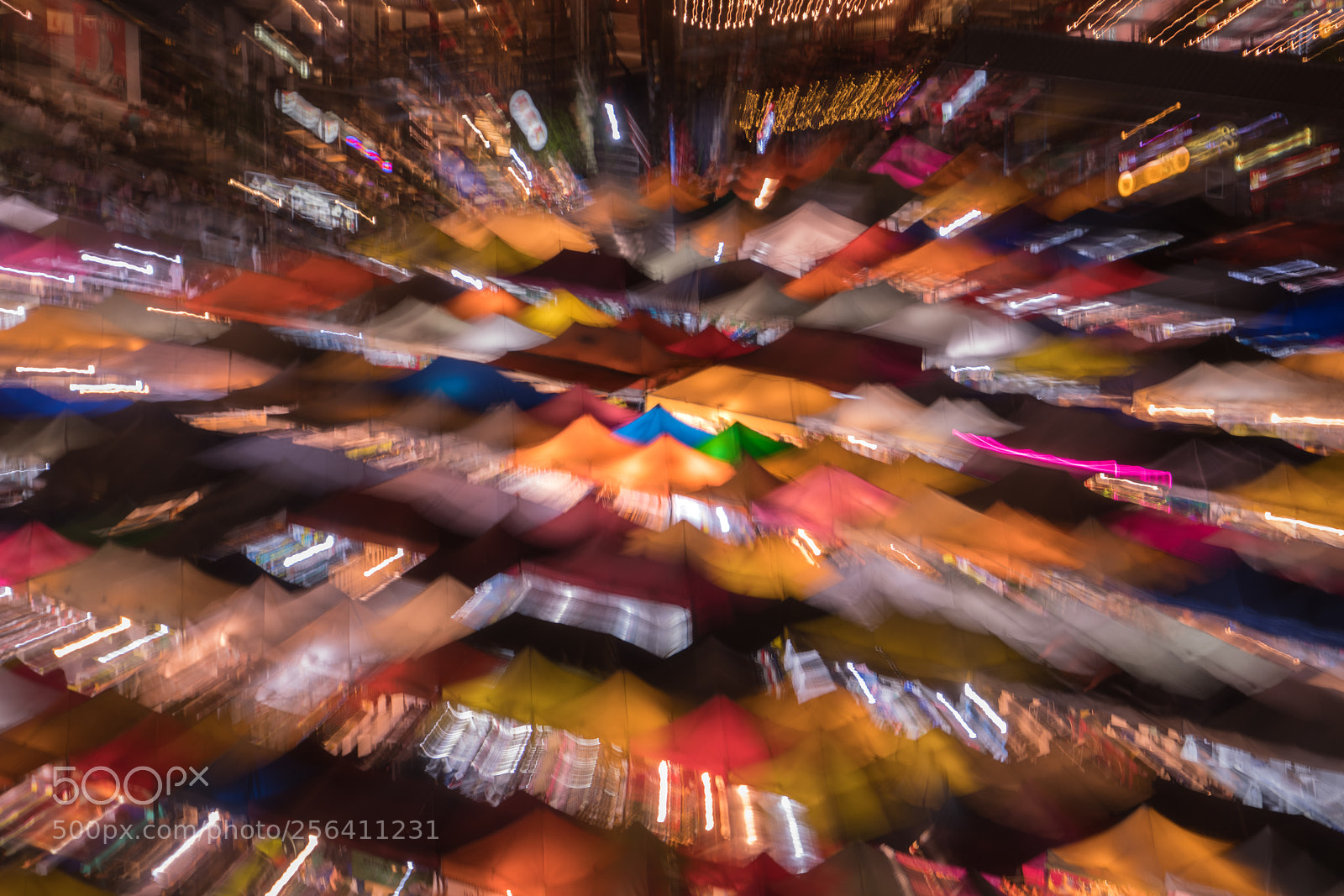 Sony a7R II sample photo. Night market photography