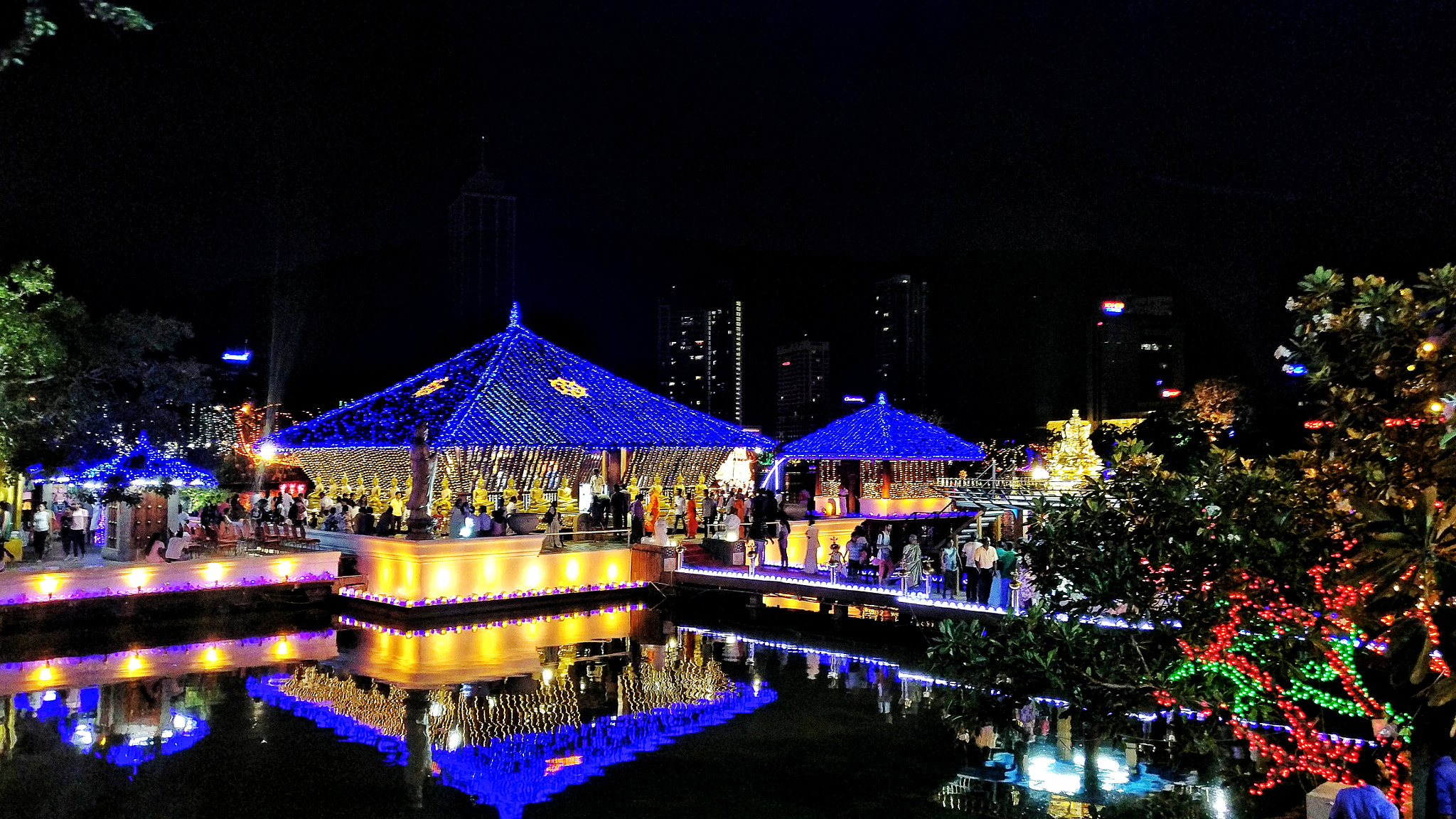 OnePlus A3010 sample photo. Vesak in colombo photography