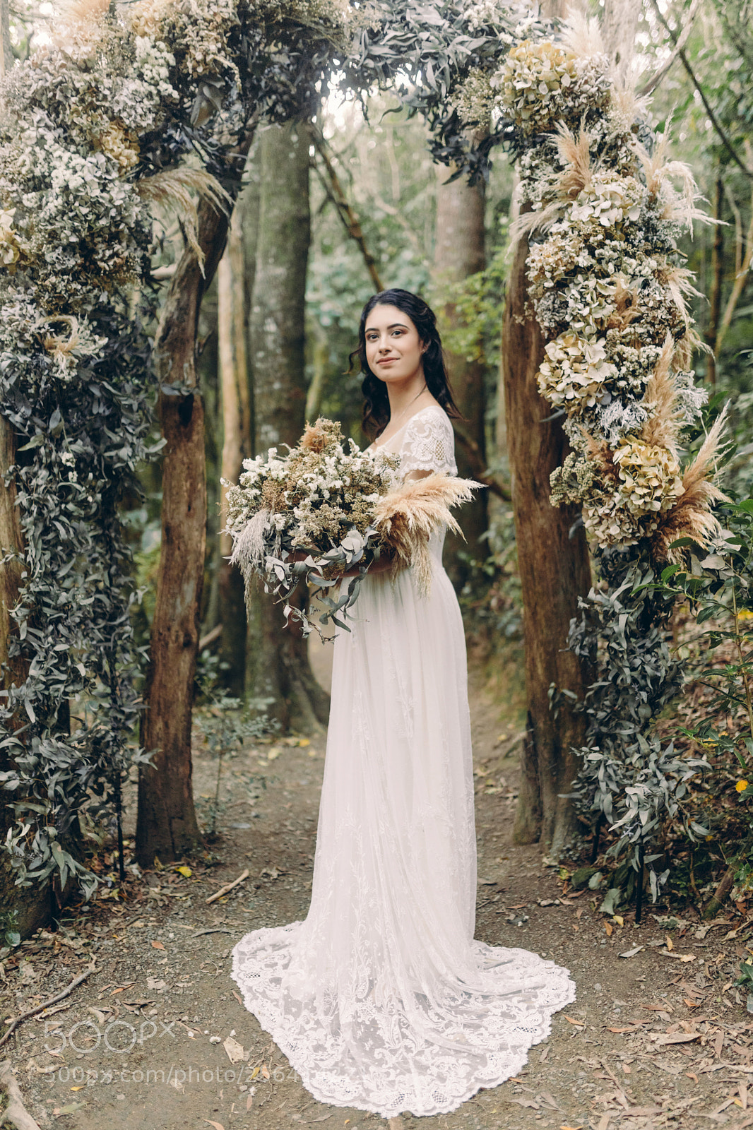 Canon EOS 6D Mark II sample photo. Forest wedding photography