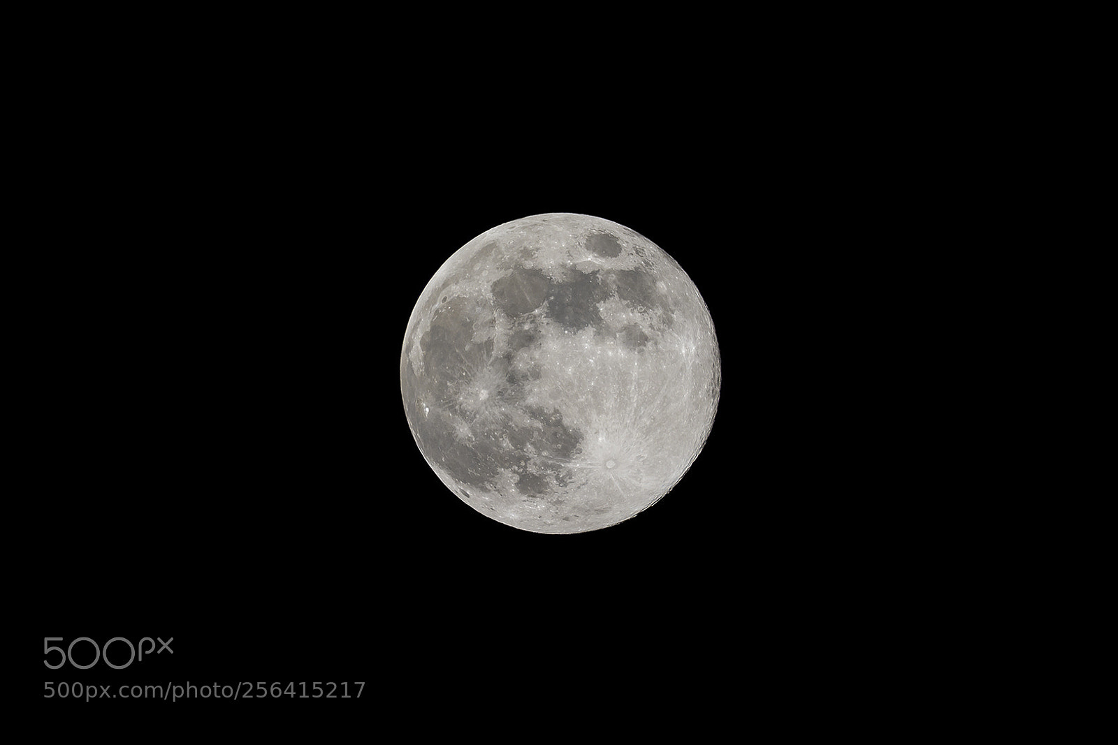 Nikon D7100 sample photo. The moon on april photography