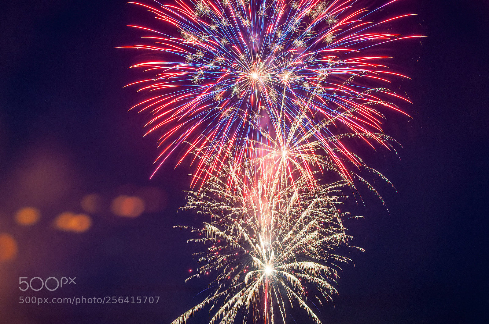 Nikon D90 sample photo. Fireworks photography