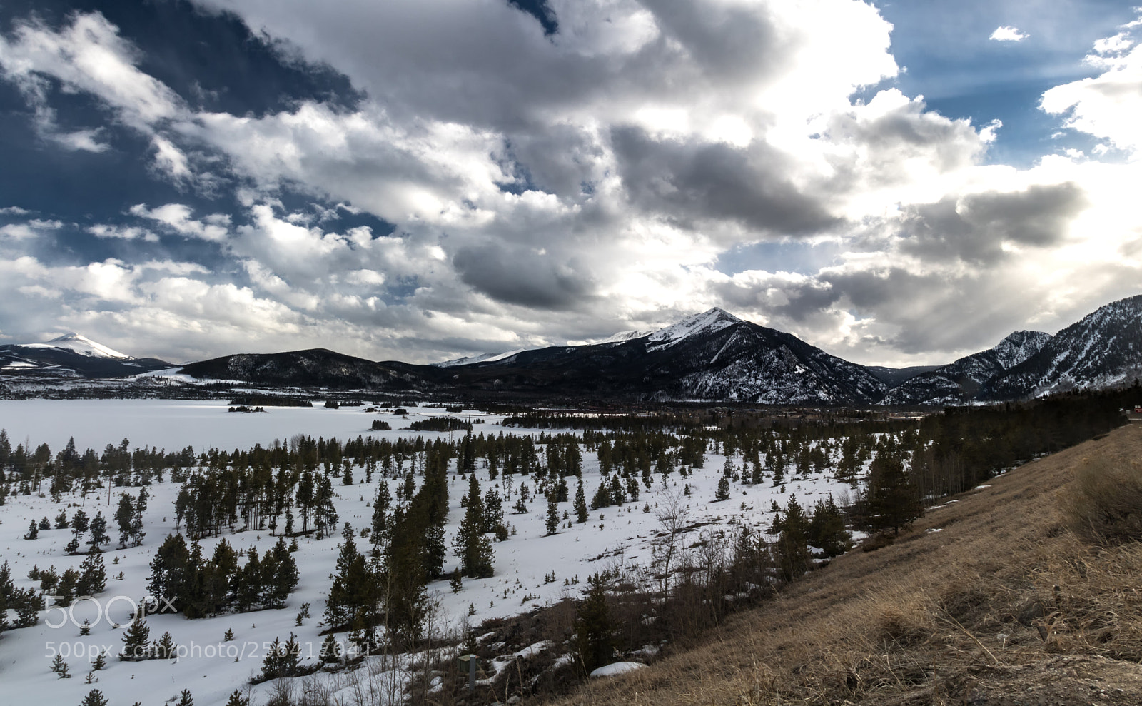 Canon EOS 750D (EOS Rebel T6i / EOS Kiss X8i) sample photo. Colorado mountains panoramic view photography