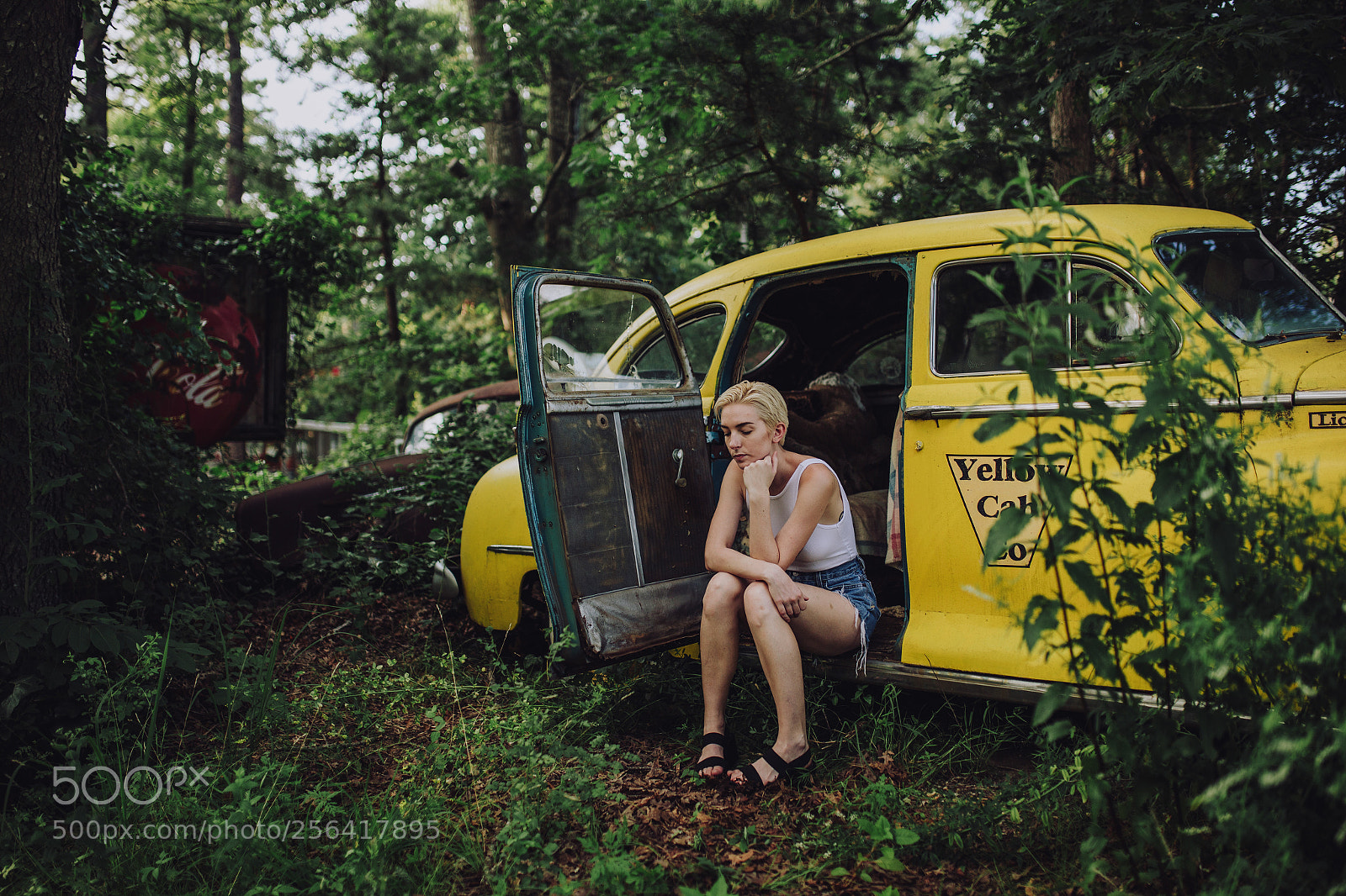 Canon EOS 6D sample photo. Yellow taxi cab photography