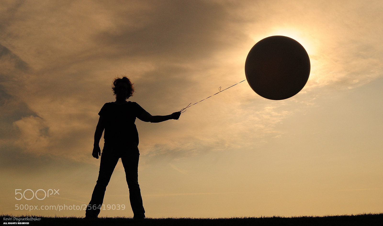 Nikon D90 sample photo. Balloon eclipse  photography