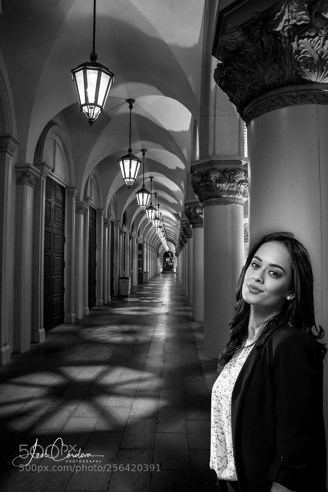 Sony a7R II sample photo. Hallway photography