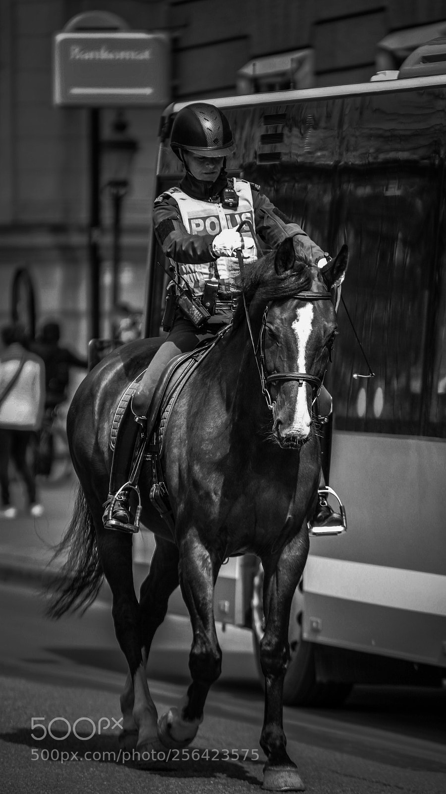 Canon EOS 6D sample photo. The polis girl riding photography