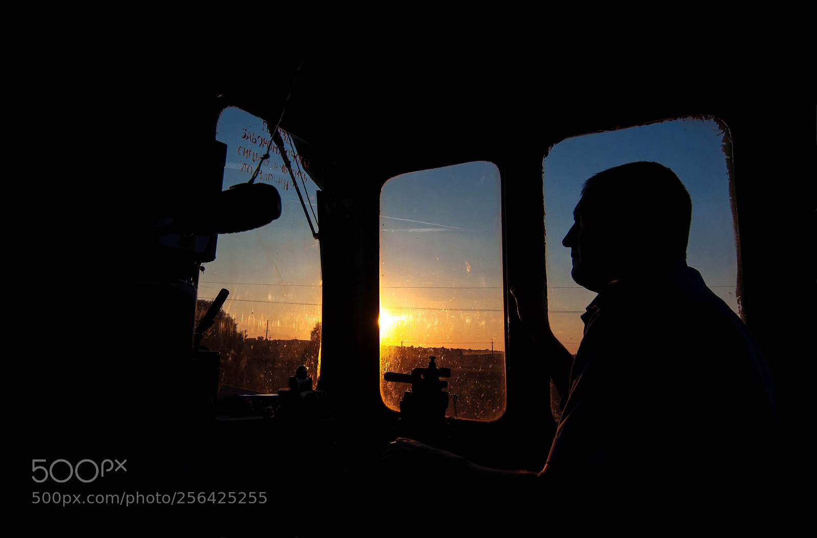 Nikon D90 sample photo. Train driver and the photography