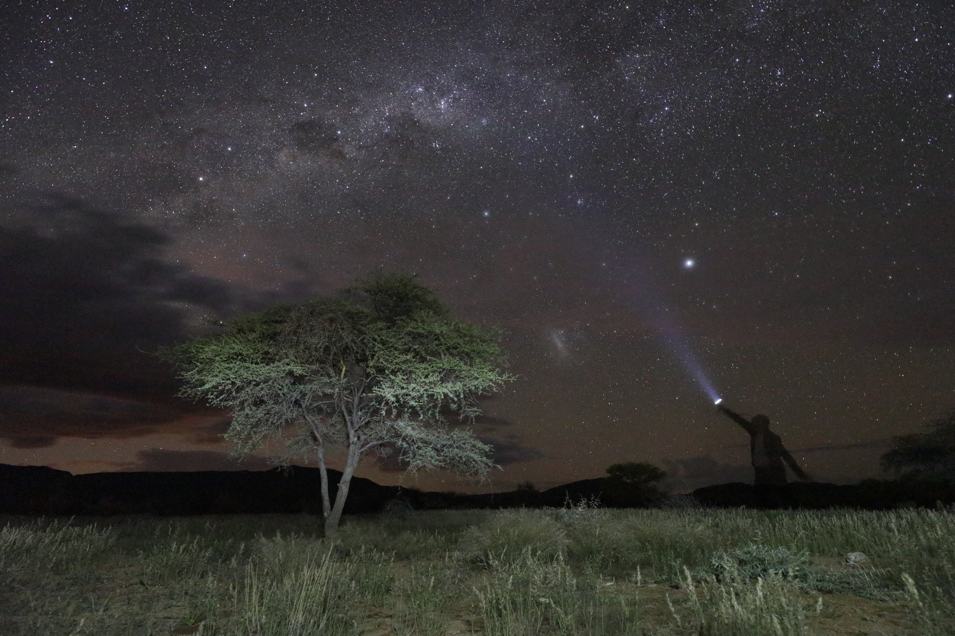 Canon EF 16-35mm F4L IS USM sample photo. Starry sky (omandumba, namiba) photography