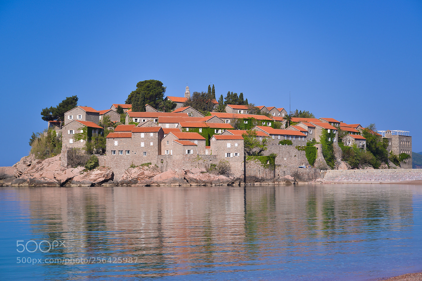 Nikon D800 sample photo. "sveti stefan" resort photography