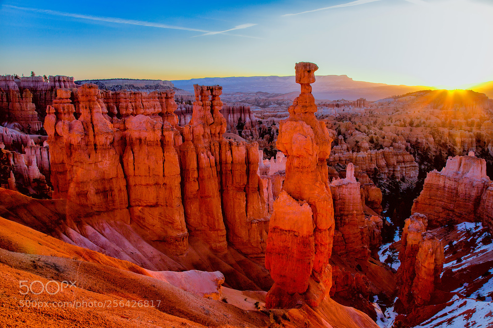 Canon EOS 5D Mark II sample photo. Thor's hammer sunrise photography