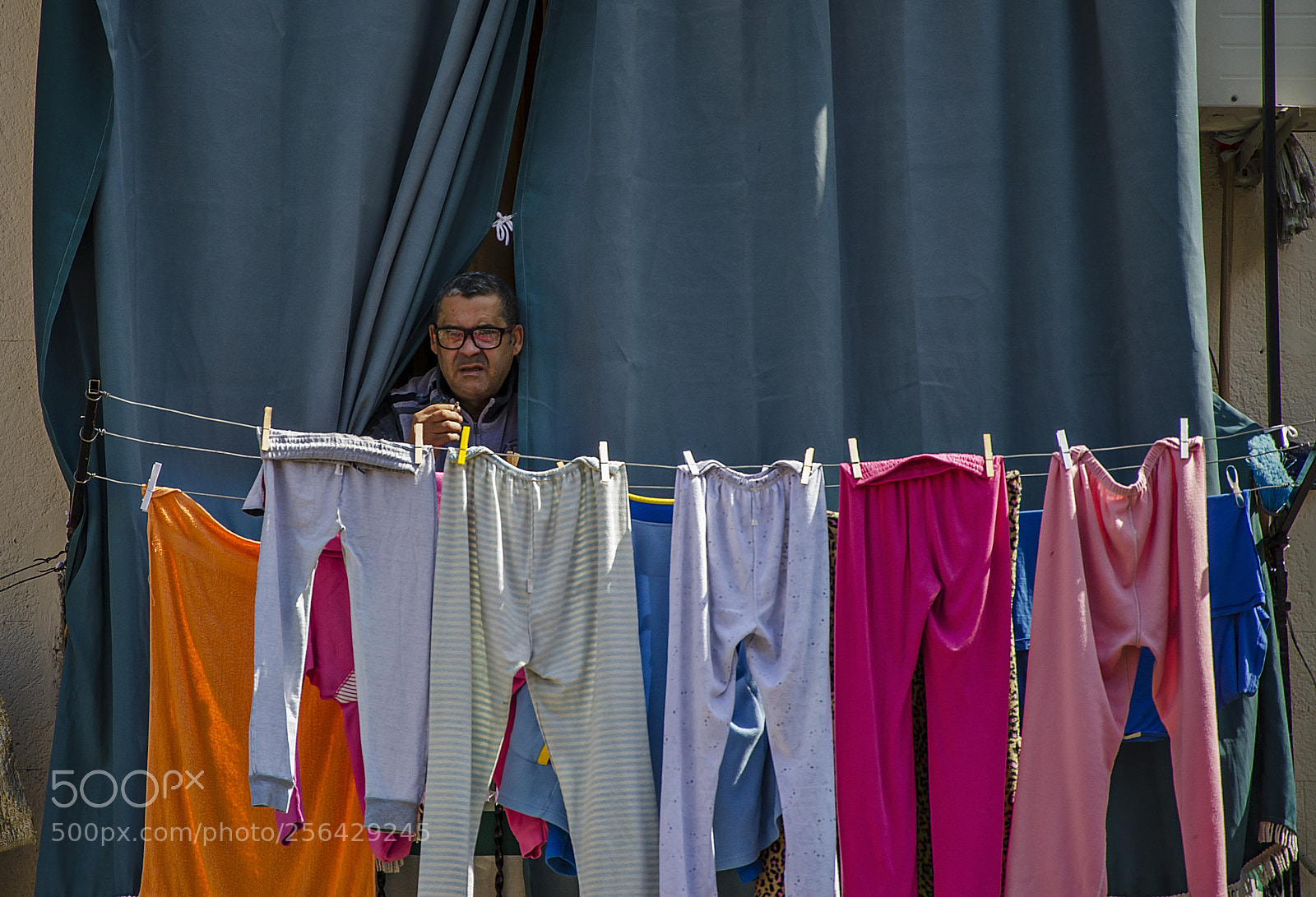 Nikon D7000 sample photo. Laundry and man photography