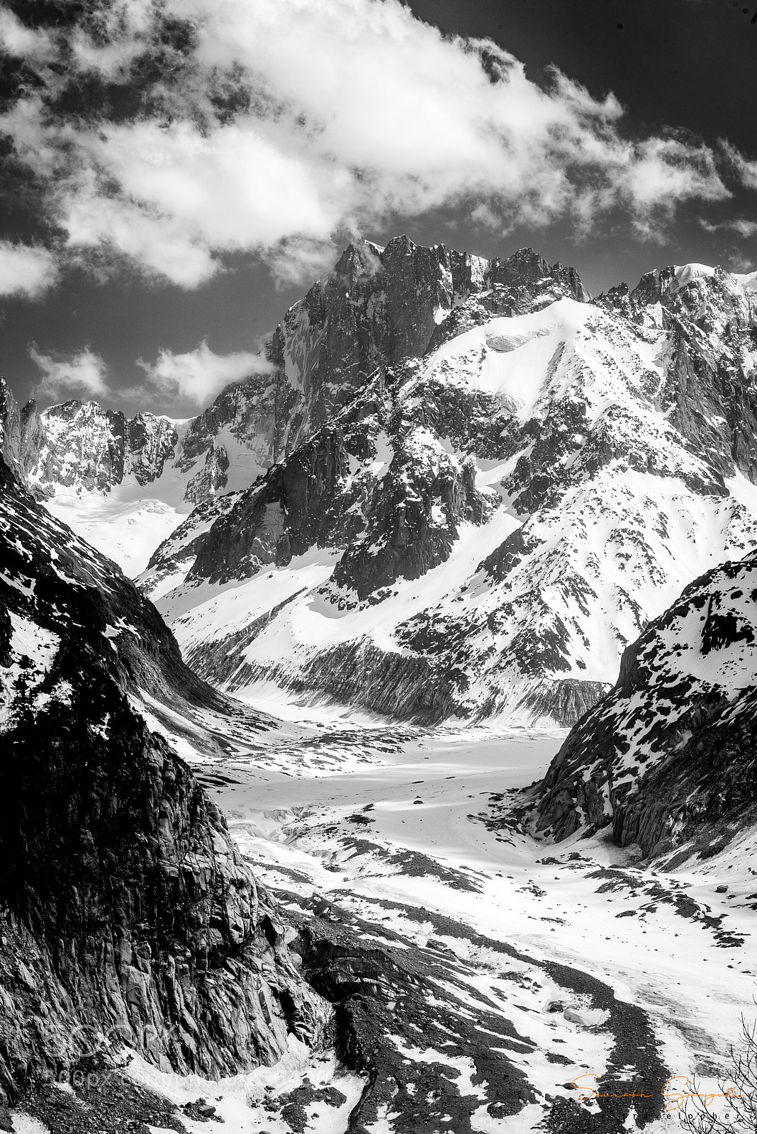 Nikon D750 sample photo. Mer de glace photography