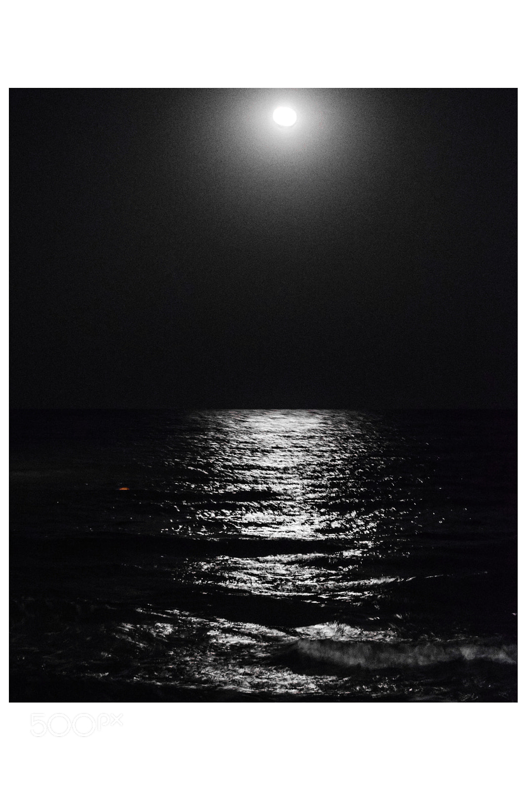 Nikon D3300 sample photo. Moonlight photography