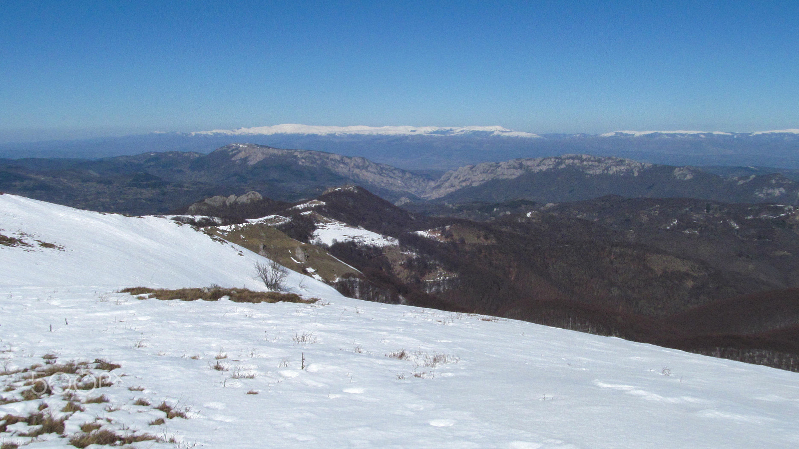 Canon PowerShot SX150 IS sample photo. Ruj peak - view to north photography