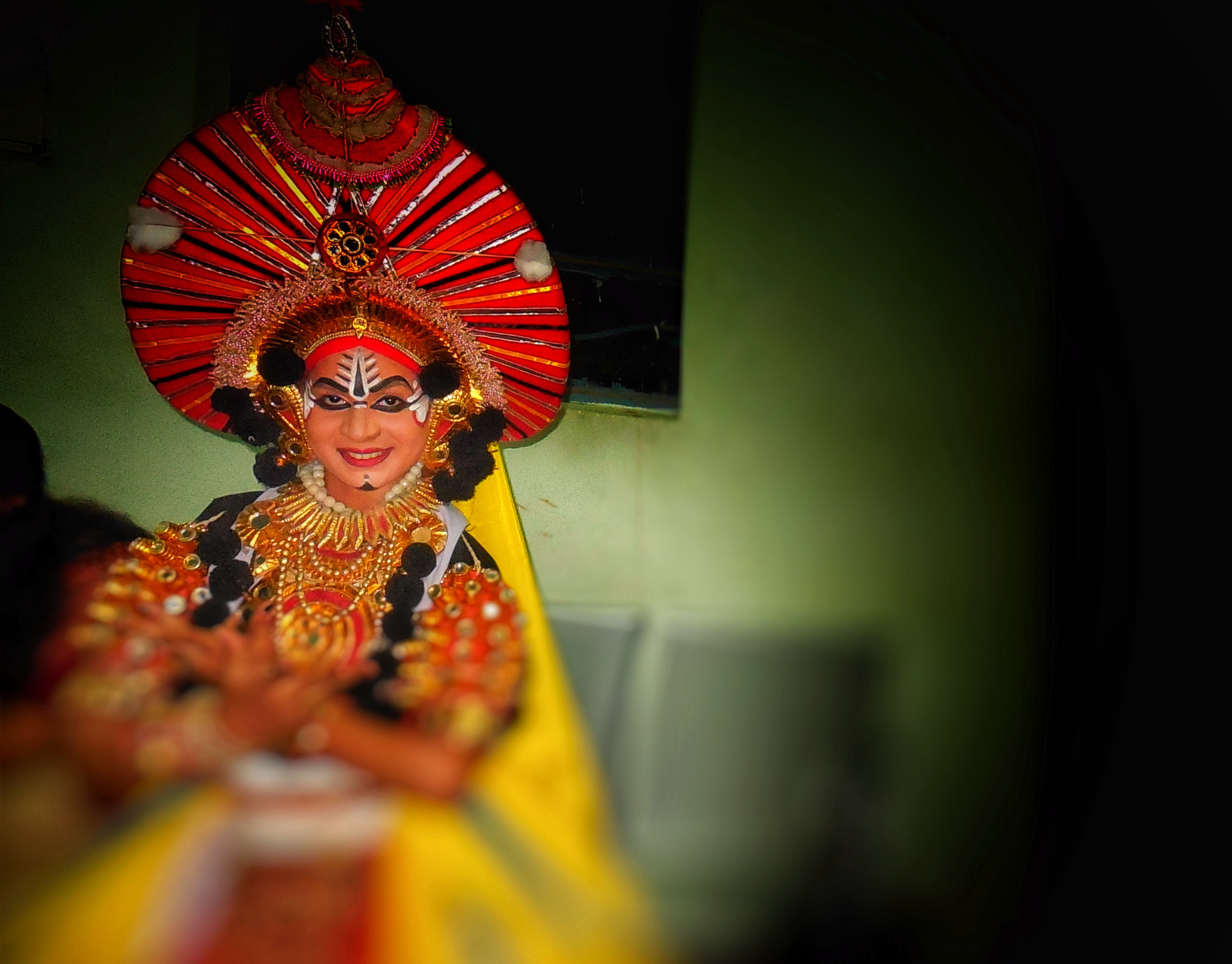 Nikon Coolpix S6500 sample photo. Yakshagana photography