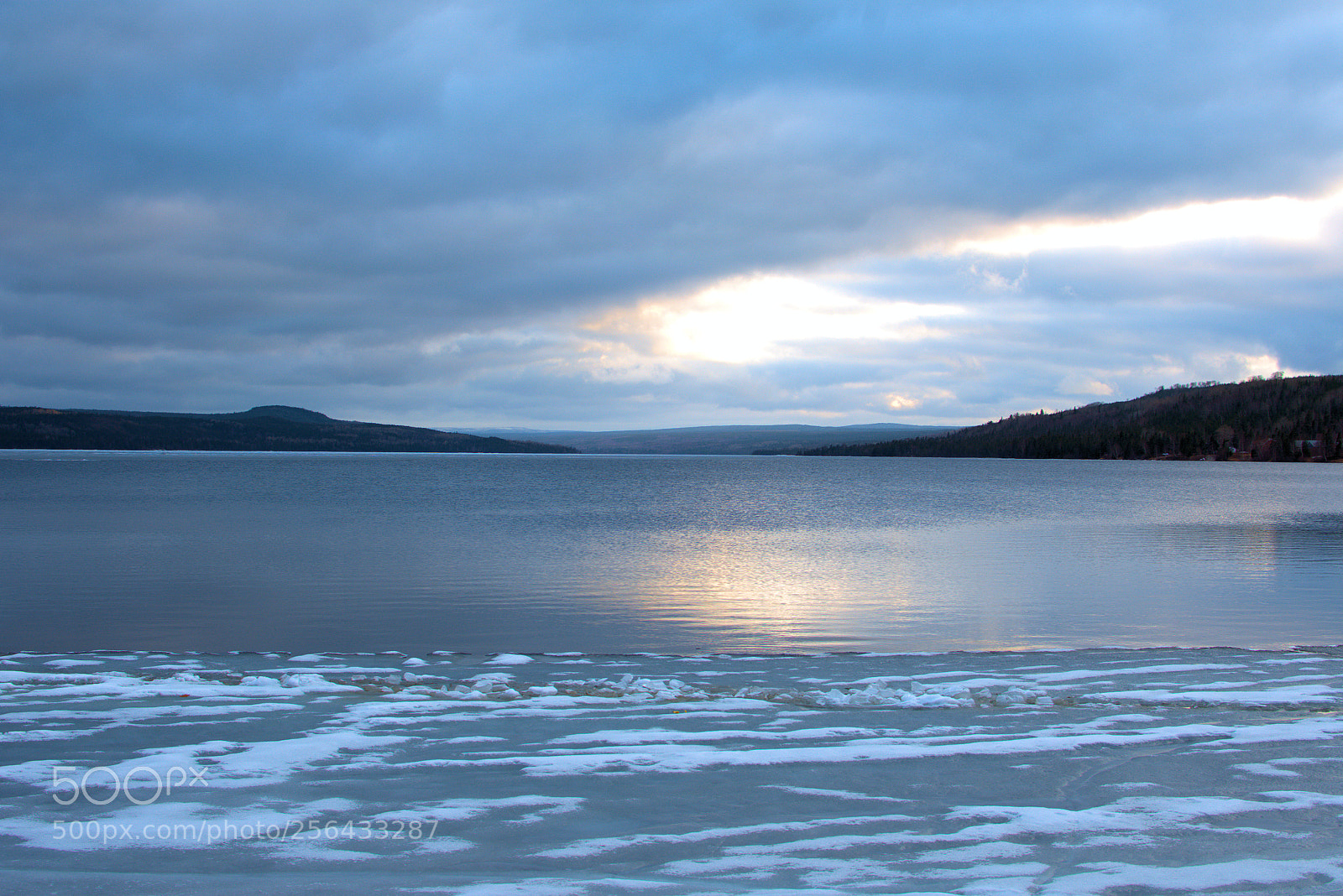 Nikon D3400 sample photo. Ice breaking up photography