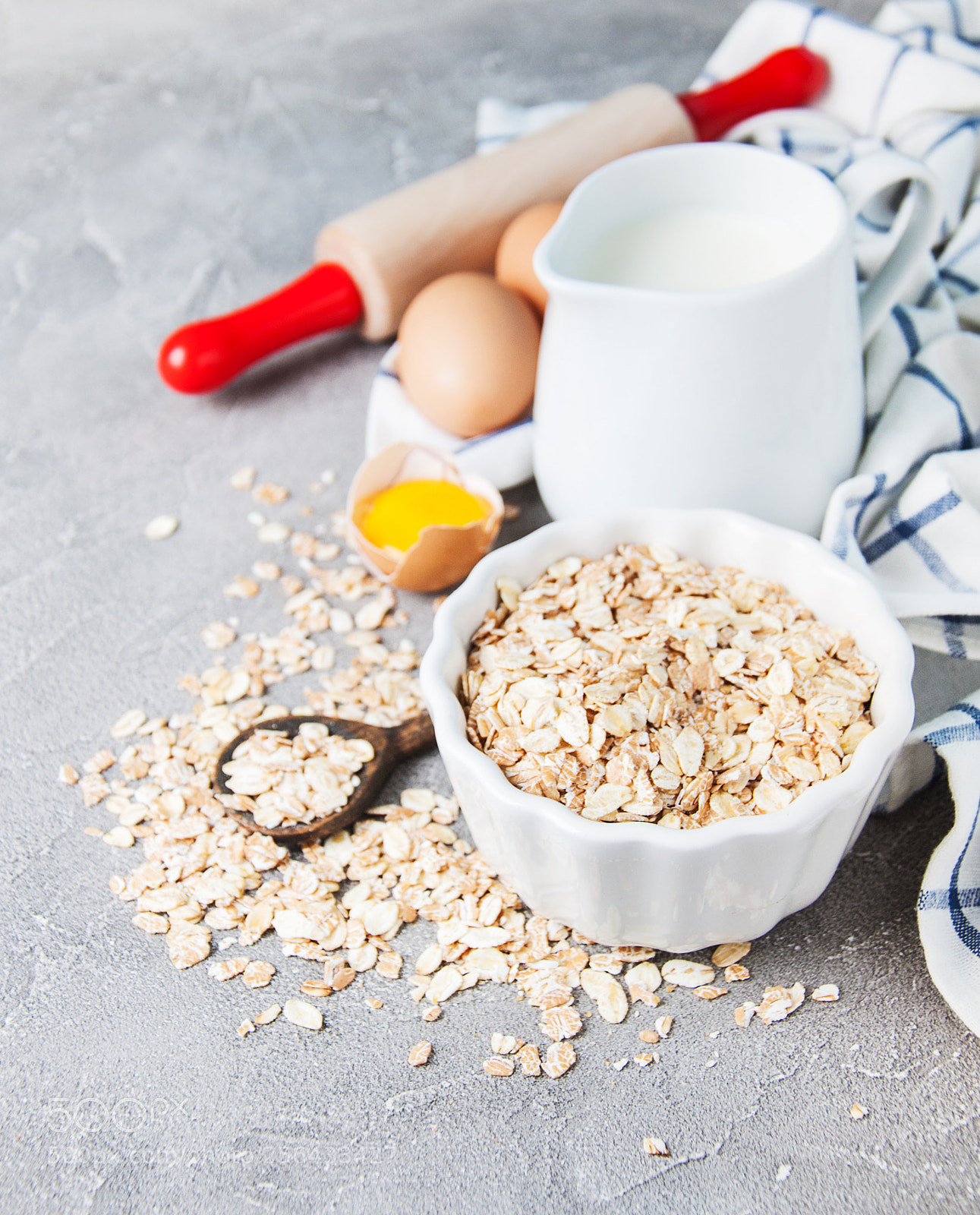 Nikon D90 sample photo. Ingredients for baking photography