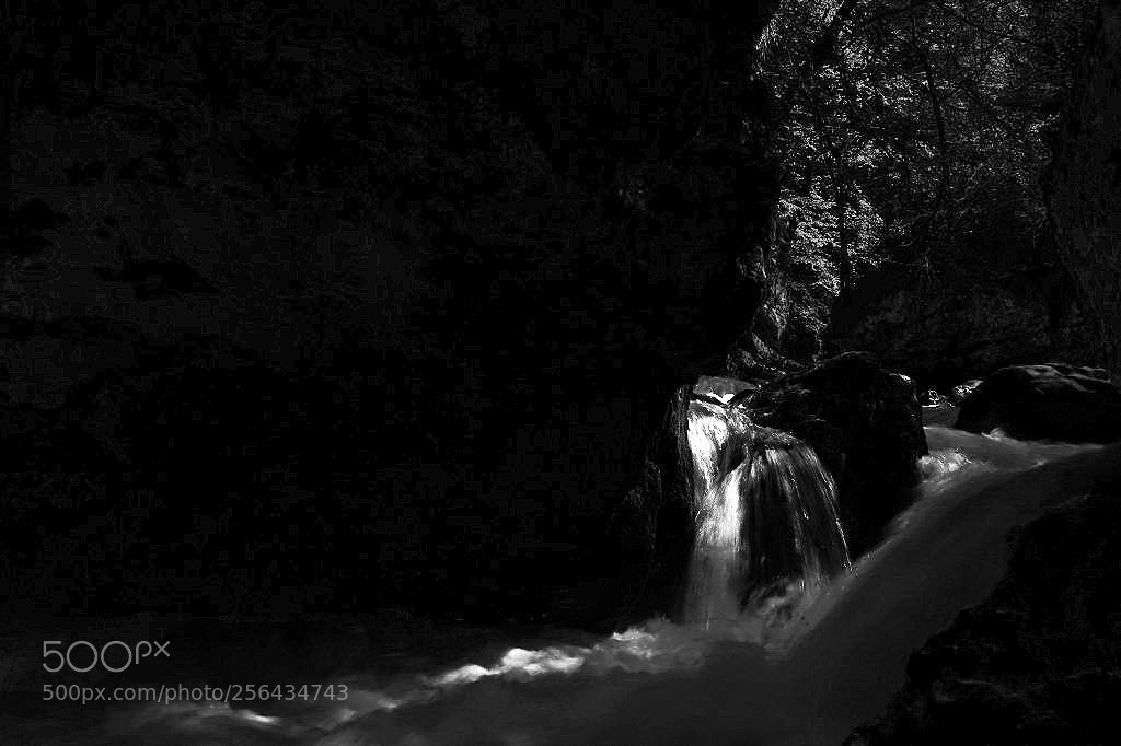 Sony ILCA-77M2 sample photo. River in darkness photography