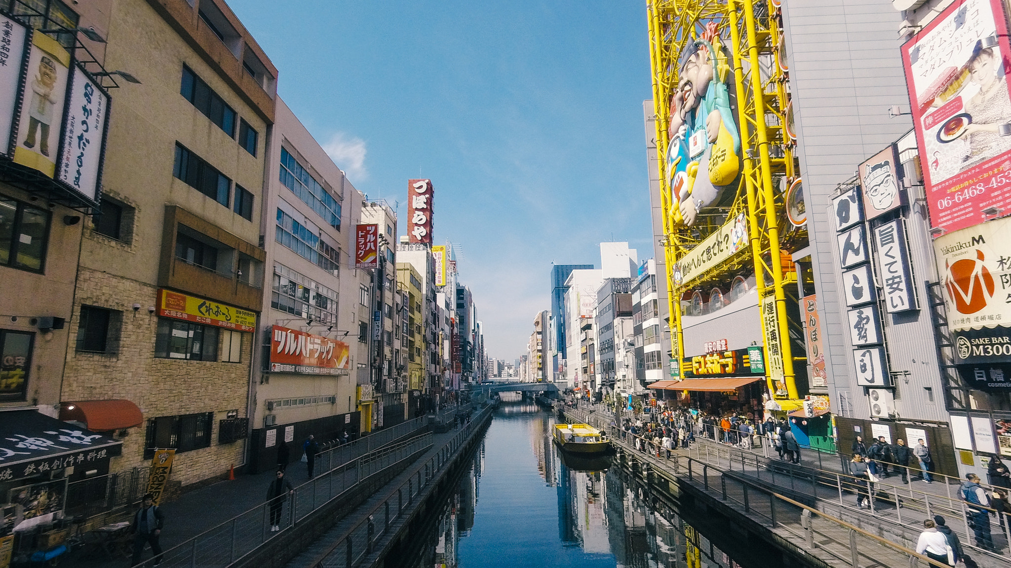 GoPro HERO5 Session sample photo. Dotombori photography