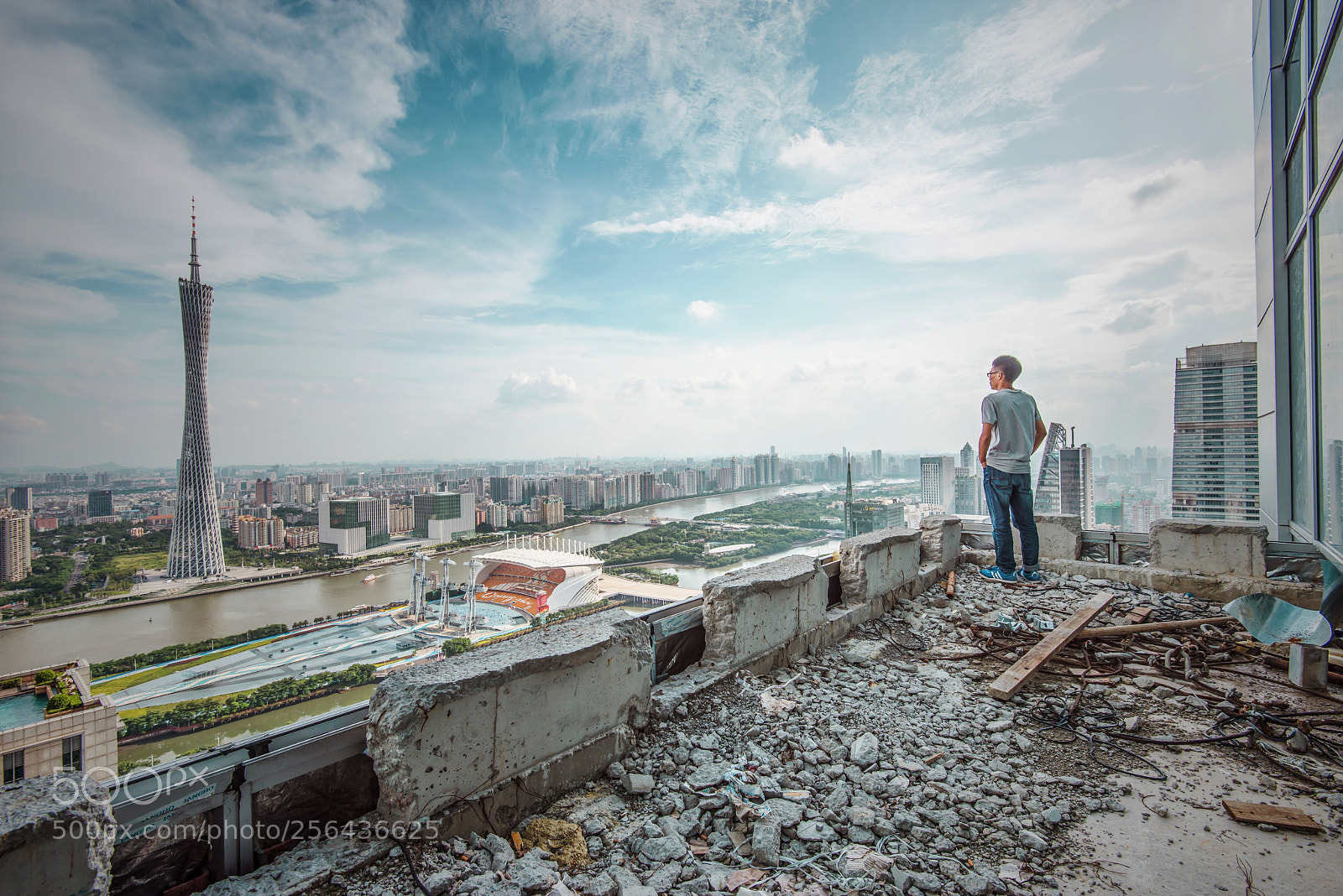 Nikon D800 sample photo. Guangzhou tower photography