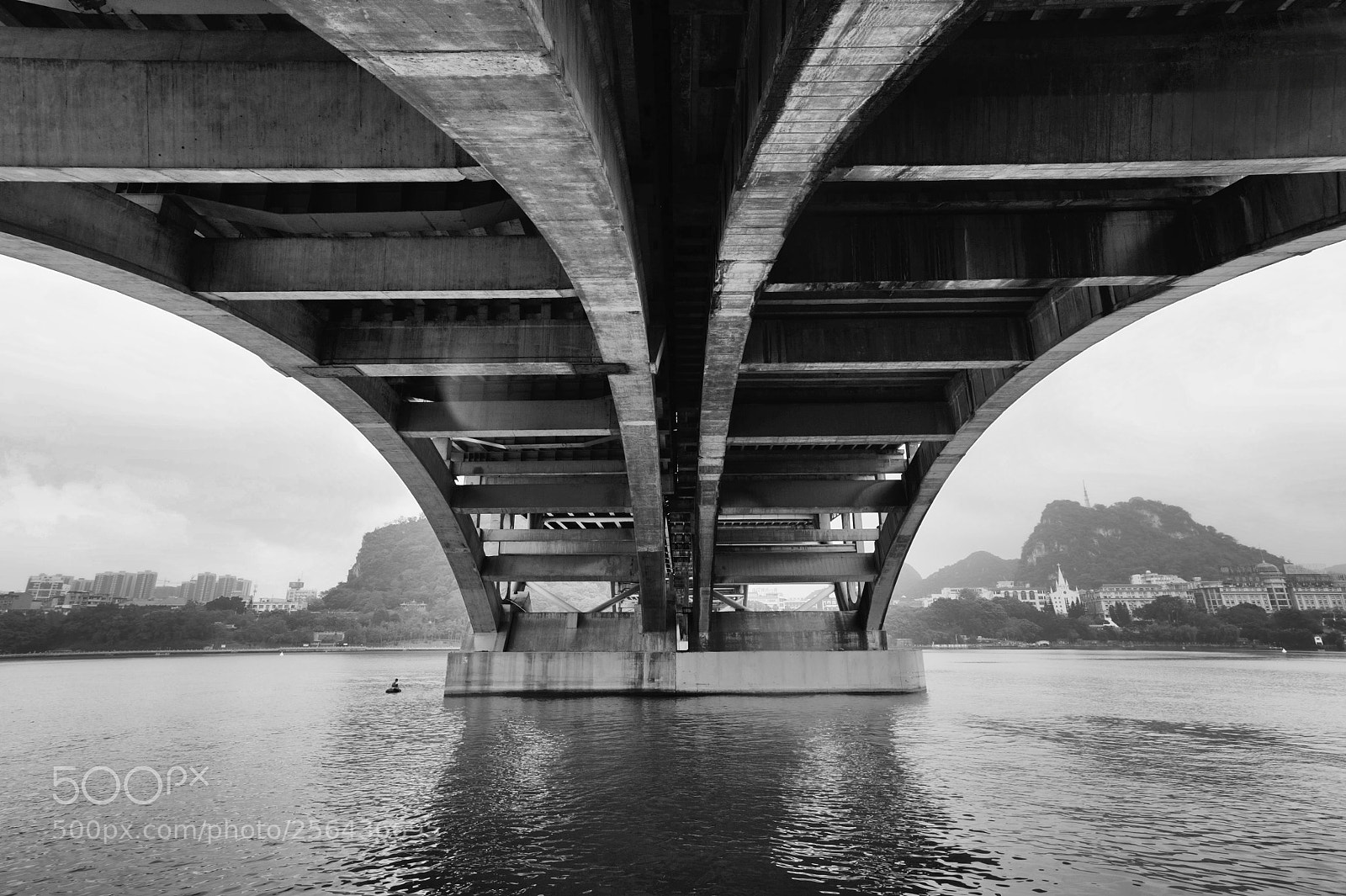 Nikon Df sample photo. Wenhui bridge liuzhou photography