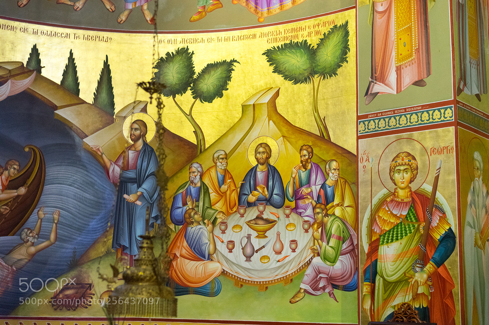 Sony a7 II sample photo. Ortodox church painting israel photography