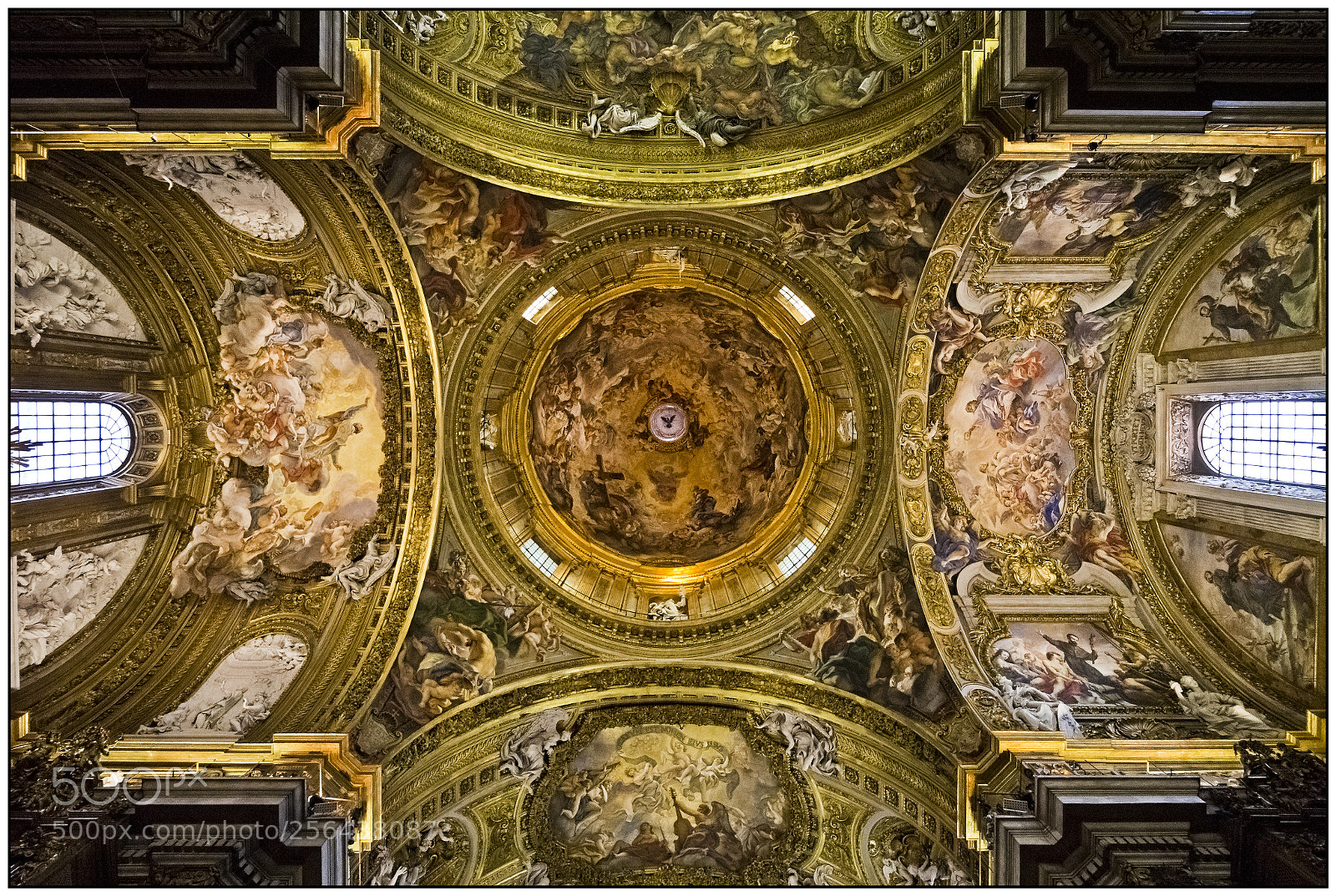 Canon EOS M sample photo. Dome, chiesa del gesu photography