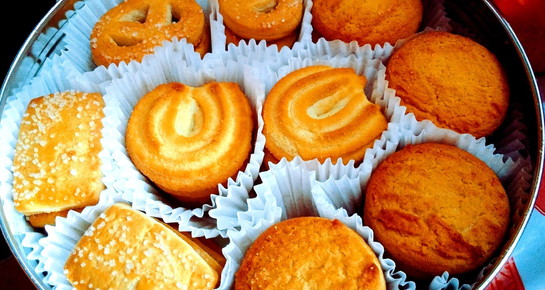 vivo V9 6GB sample photo. Butter cookies i photography