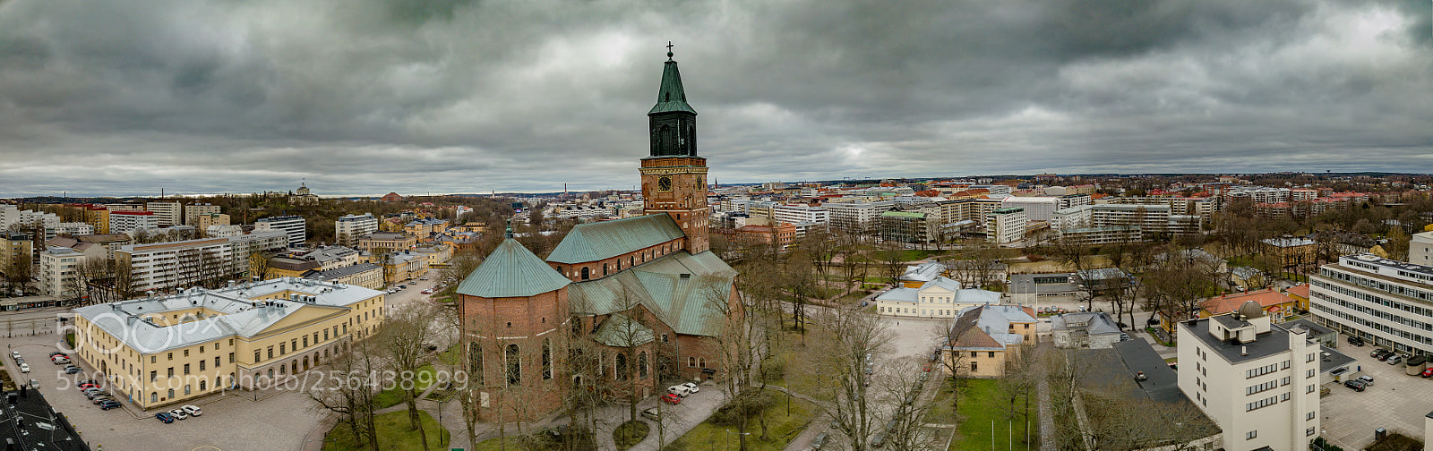 DJI FC220 sample photo. Turku panorama photography