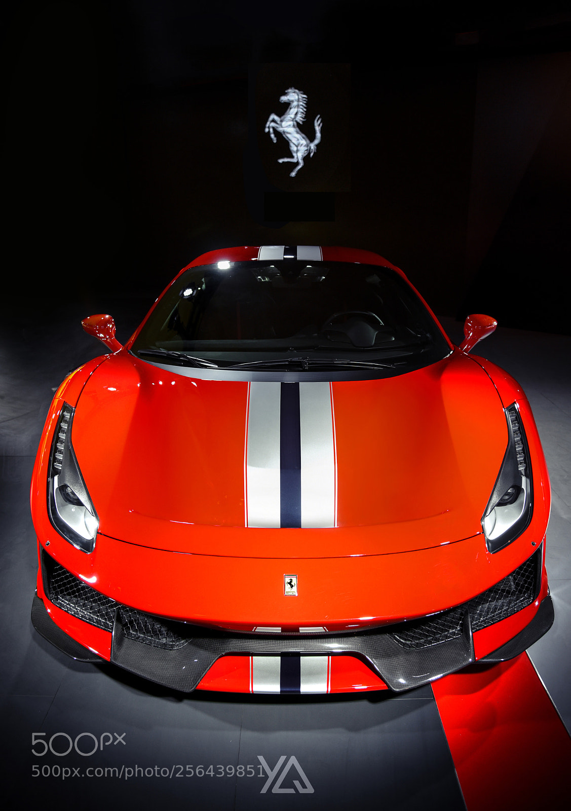 Nikon D750 sample photo. Ferrari pista photography