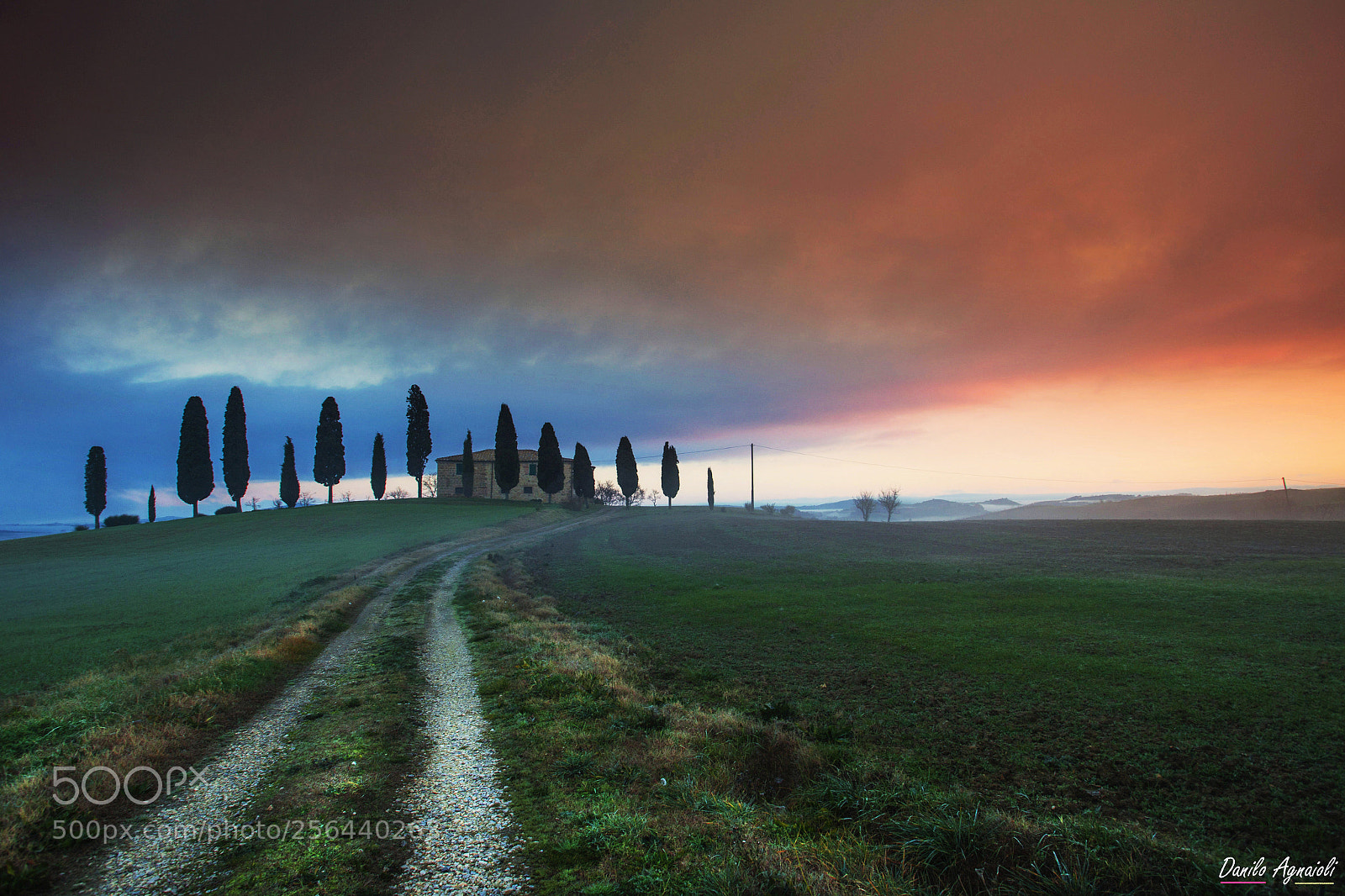 Canon EOS 6D sample photo. L'alba in val d'orcia photography