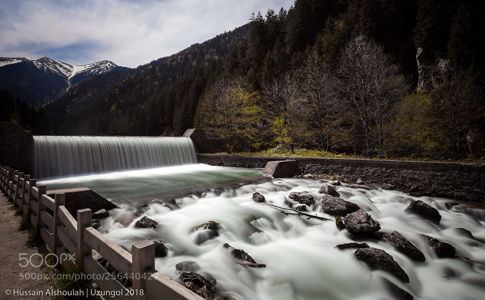 Canon EOS 5D Mark II sample photo. Uzungöl waterfalls  photography