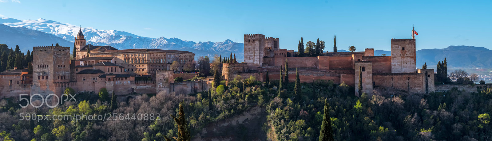 Fujifilm X-T2 sample photo. Panorama de l'alhambra photography