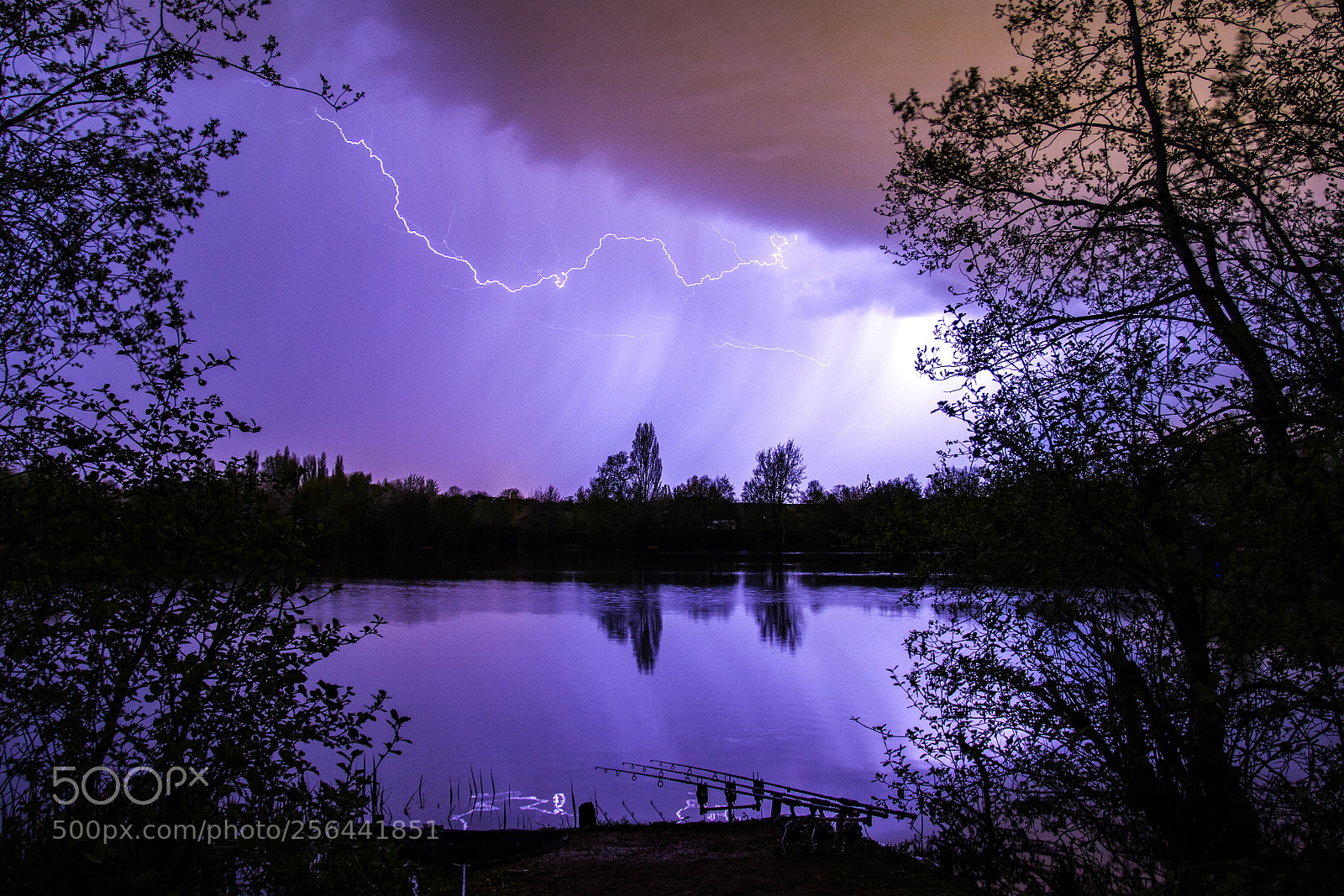 Canon EOS 7D sample photo. Lightning bolt as summer photography