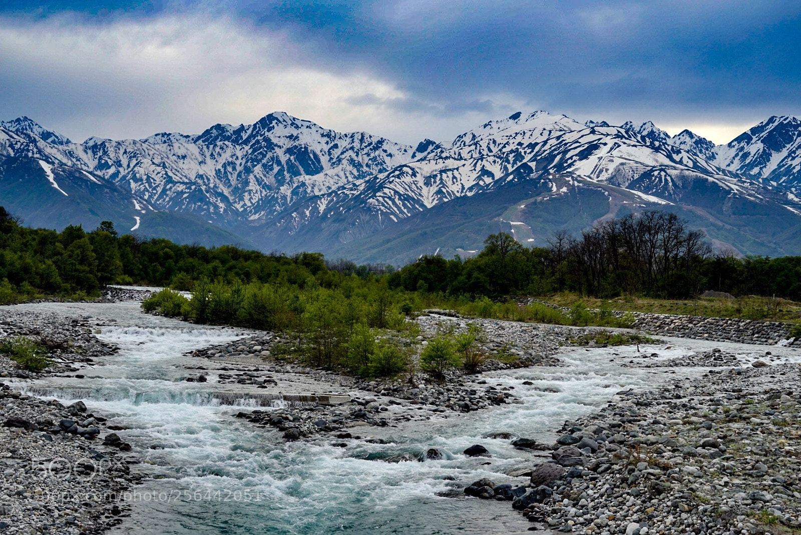 Sony a7 II sample photo. Hakuba mountain range photography