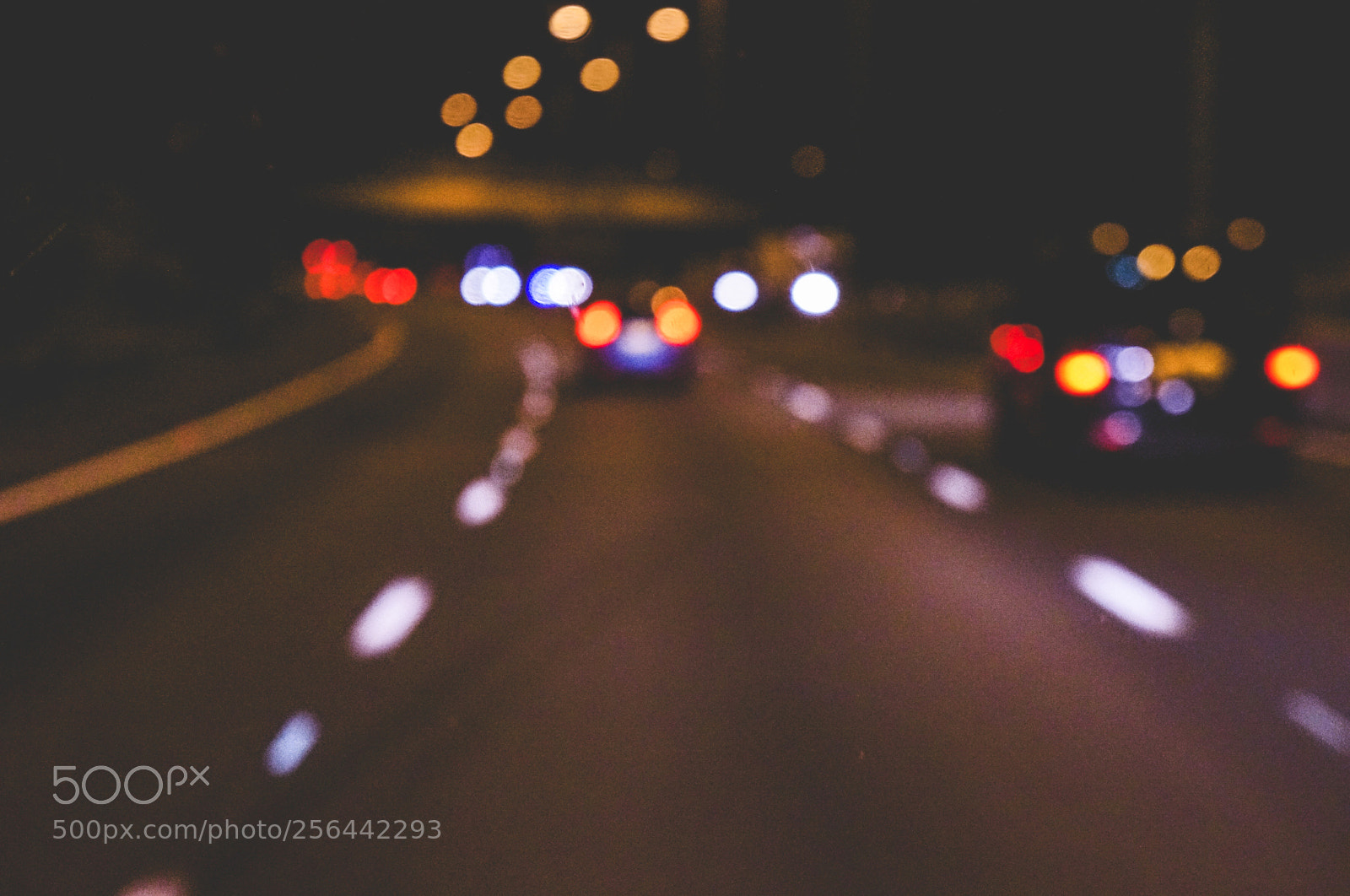 Sony Alpha NEX-5R sample photo. Night drive photography