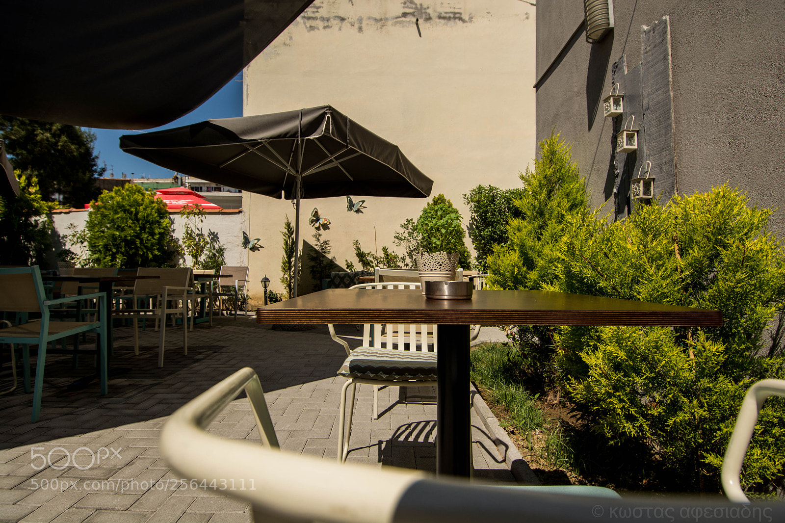 Nikon D5200 sample photo. Gusto bistro orestiada garden photography