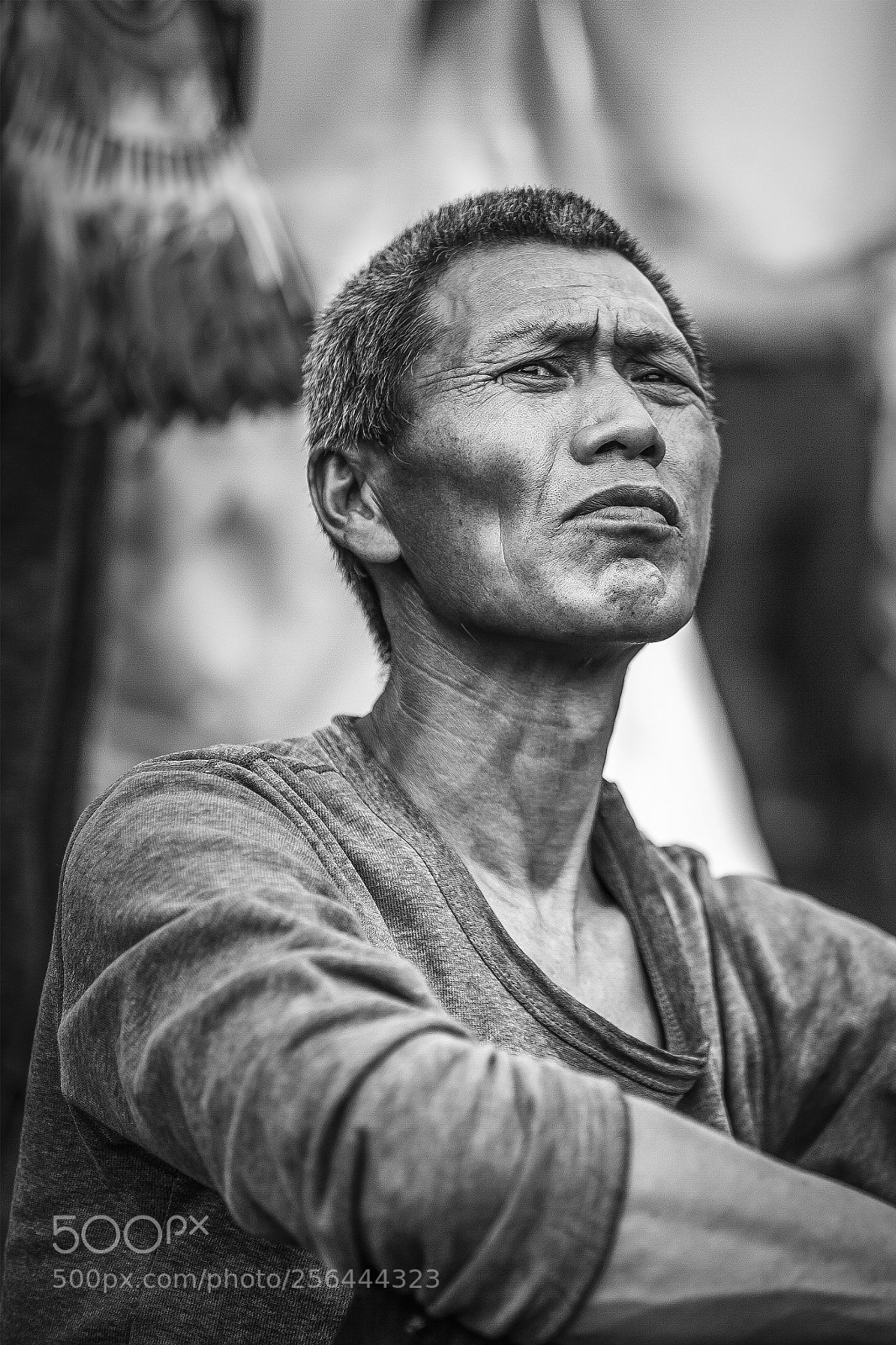 Canon EOS 5D Mark II sample photo. Chinese workers photography