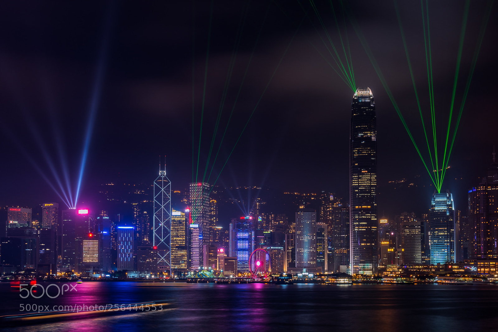 Nikon D750 sample photo. Hong kong skyline at photography
