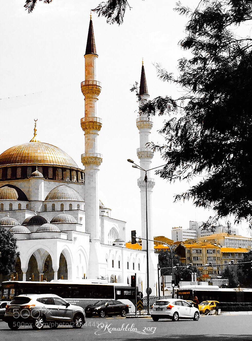 Apple iPhone 6 sample photo. Melike hatun camii ankara  photography